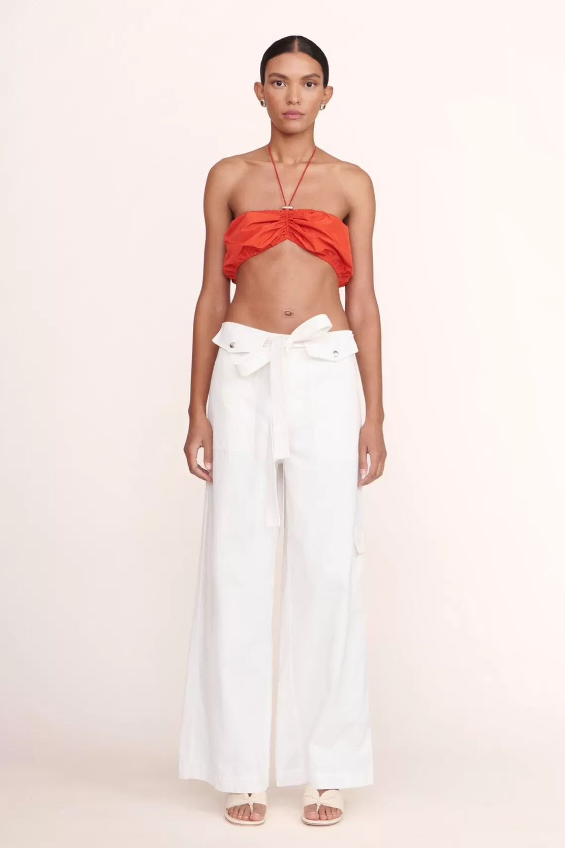 CLOTHING STAUD -BRAYDEN PANT - IVORY