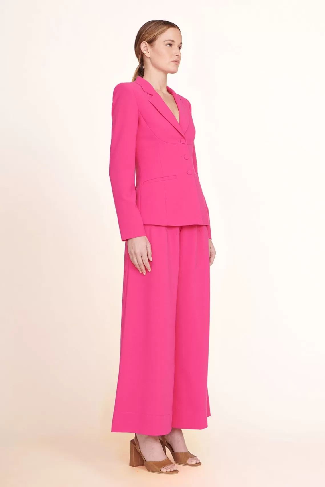 CLOTHING STAUD -CARSON BLAZER - MAGENTA