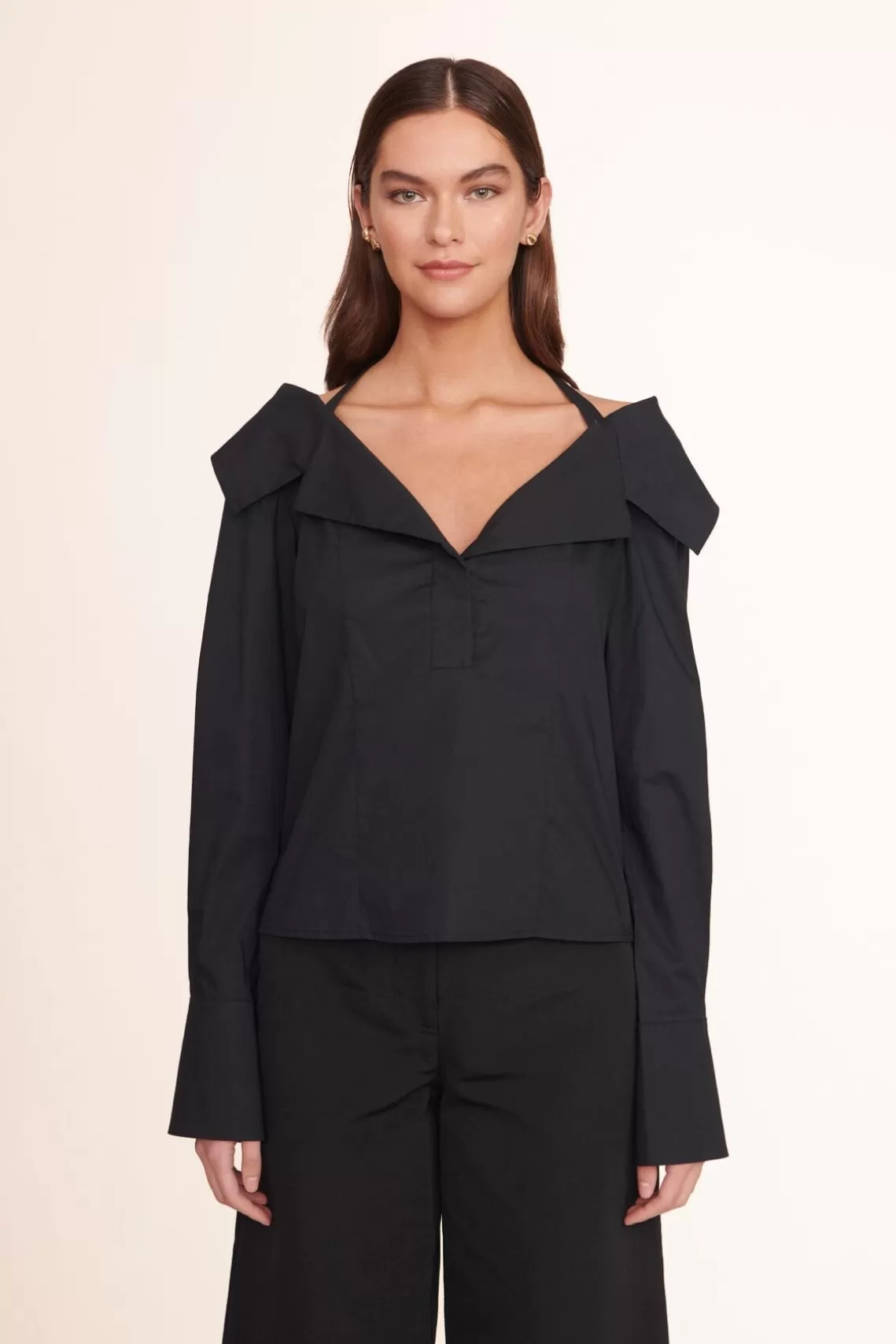 CLOTHING STAUD -FELICITY TOP - BLACK