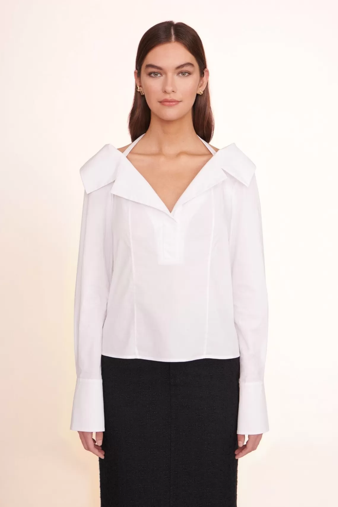 CLOTHING STAUD -FELICITY TOP - WHITE