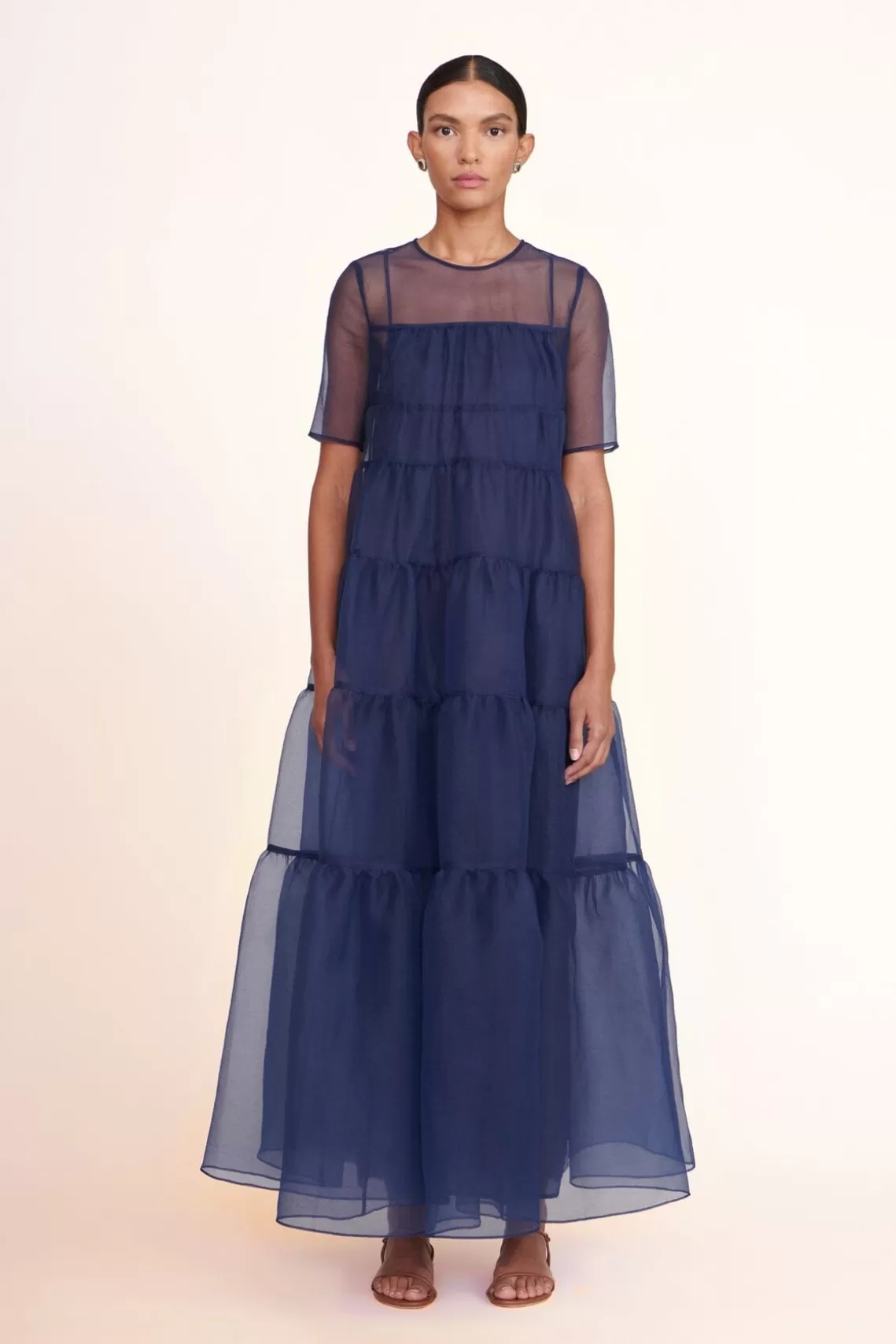 CLOTHING STAUD -HYACINTH DRESS - NAVY