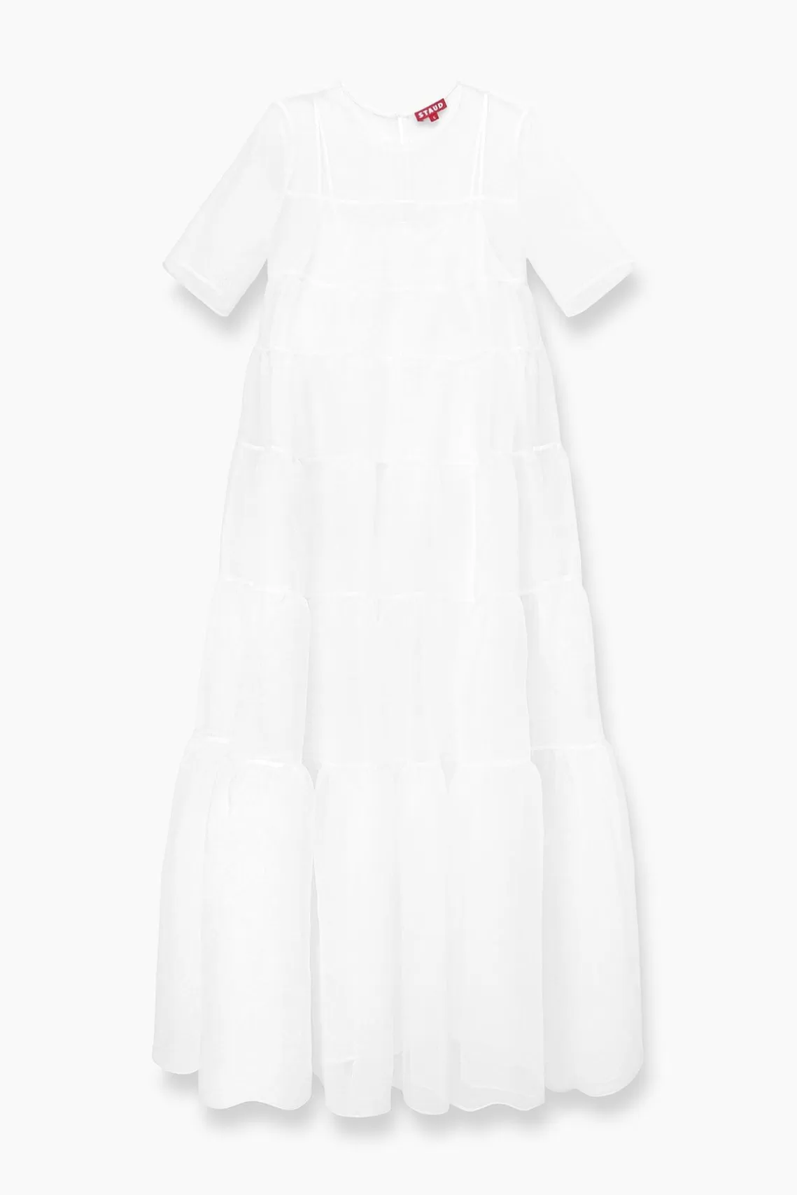 CLOTHING STAUD -HYACINTH DRESS - WHITE