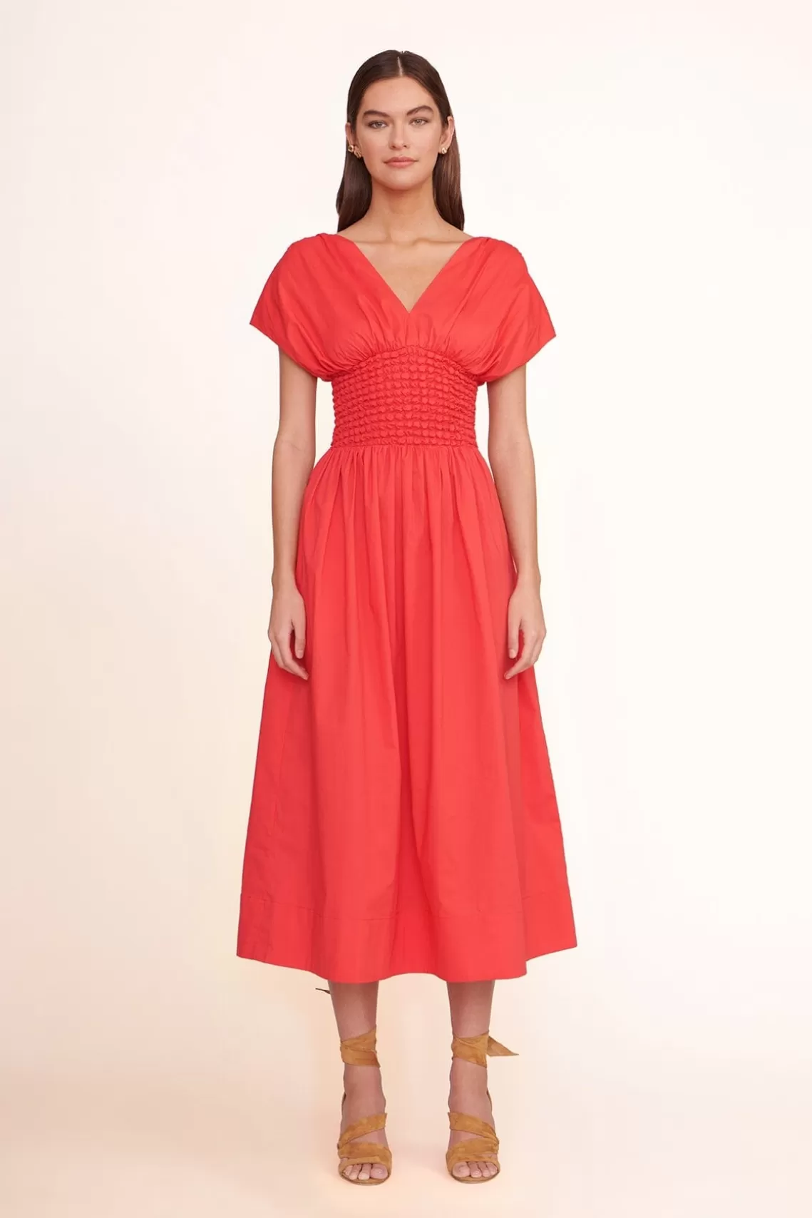 CLOTHING STAUD -JACKSON DRESS - HIBISCUS