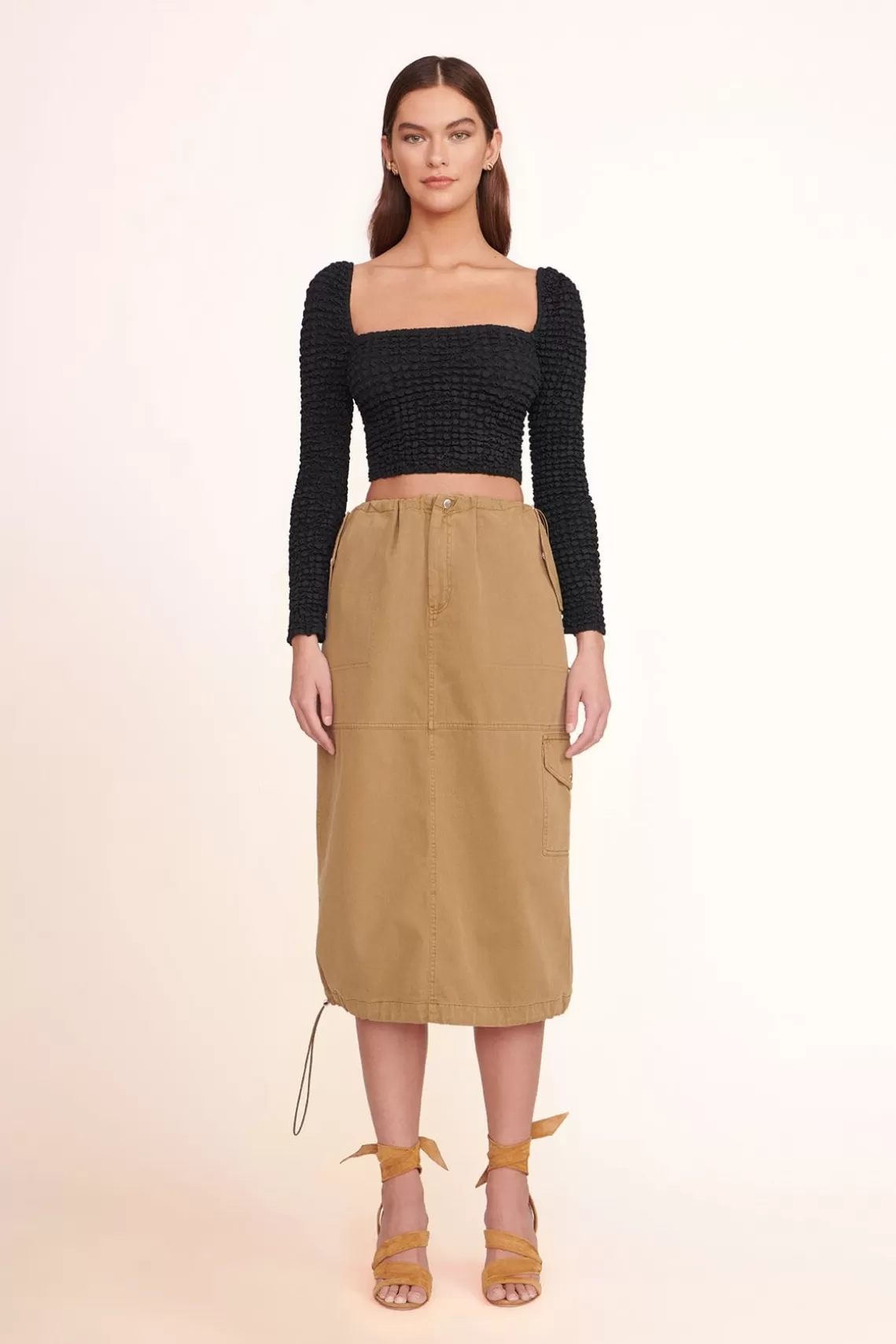 CLOTHING STAUD -JUSTINE SKIRT - ROSEMARY