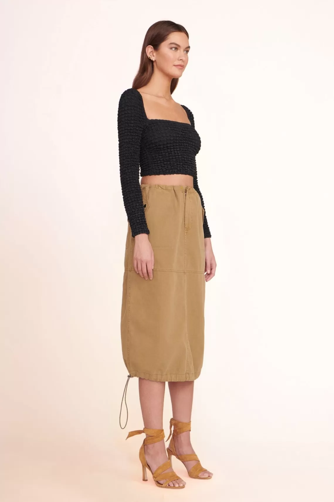 CLOTHING STAUD -JUSTINE SKIRT - ROSEMARY