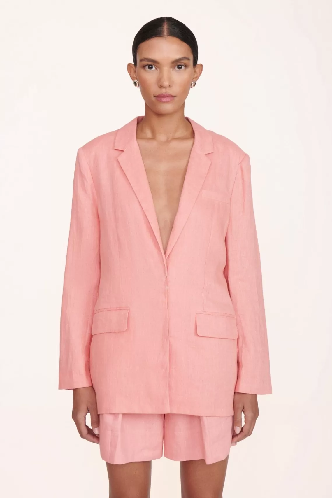 CLOTHING STAUD -MAXWELL BLAZER - ROSEBUD