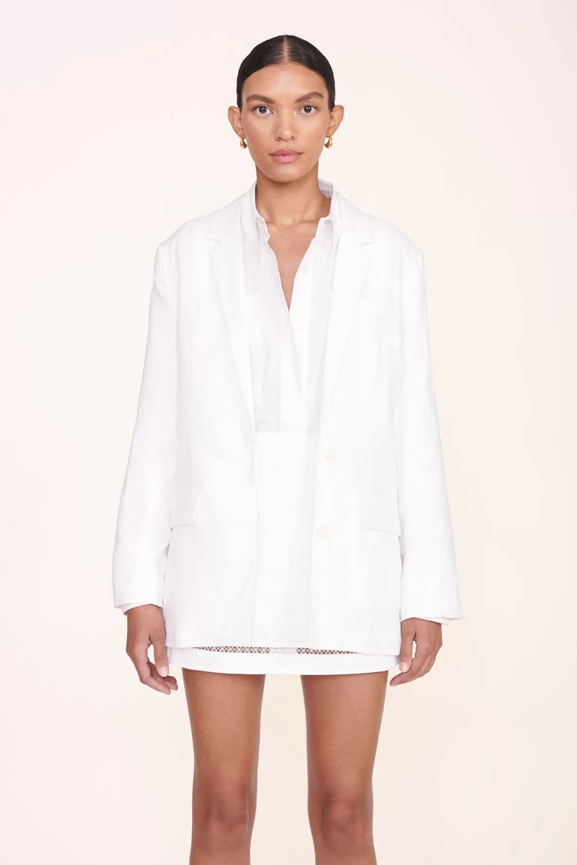 CLOTHING STAUD -MAXWELL BLAZER - WHITE