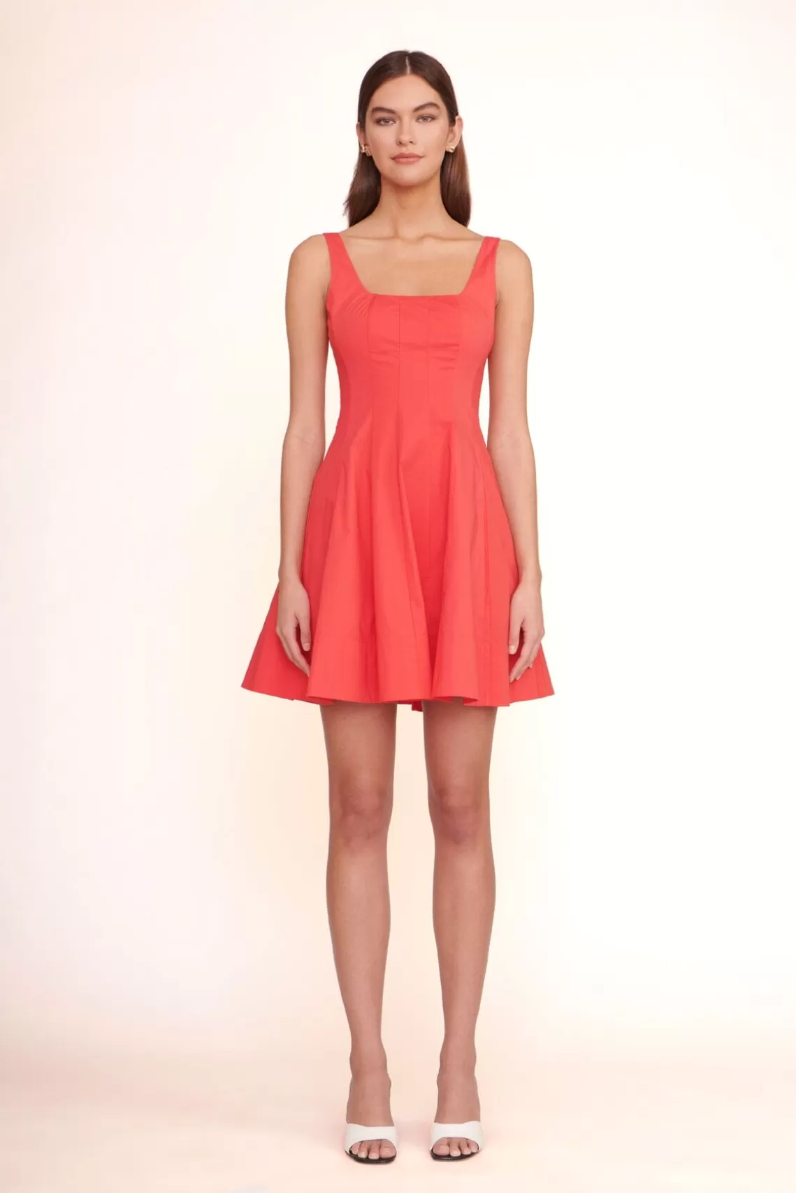 CLOTHING STAUD -MINI WELLS DRESS - HIBISCUS