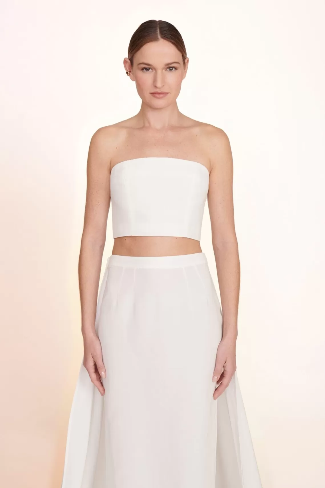 BRIDE STAUD Bridal Dresses-NYLA TOP - WHITE