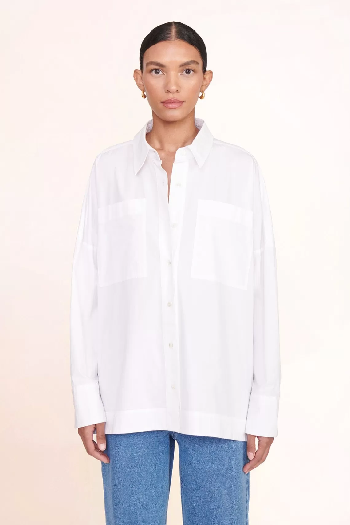 CLOTHING STAUD -PAYTON TOP - WHITE