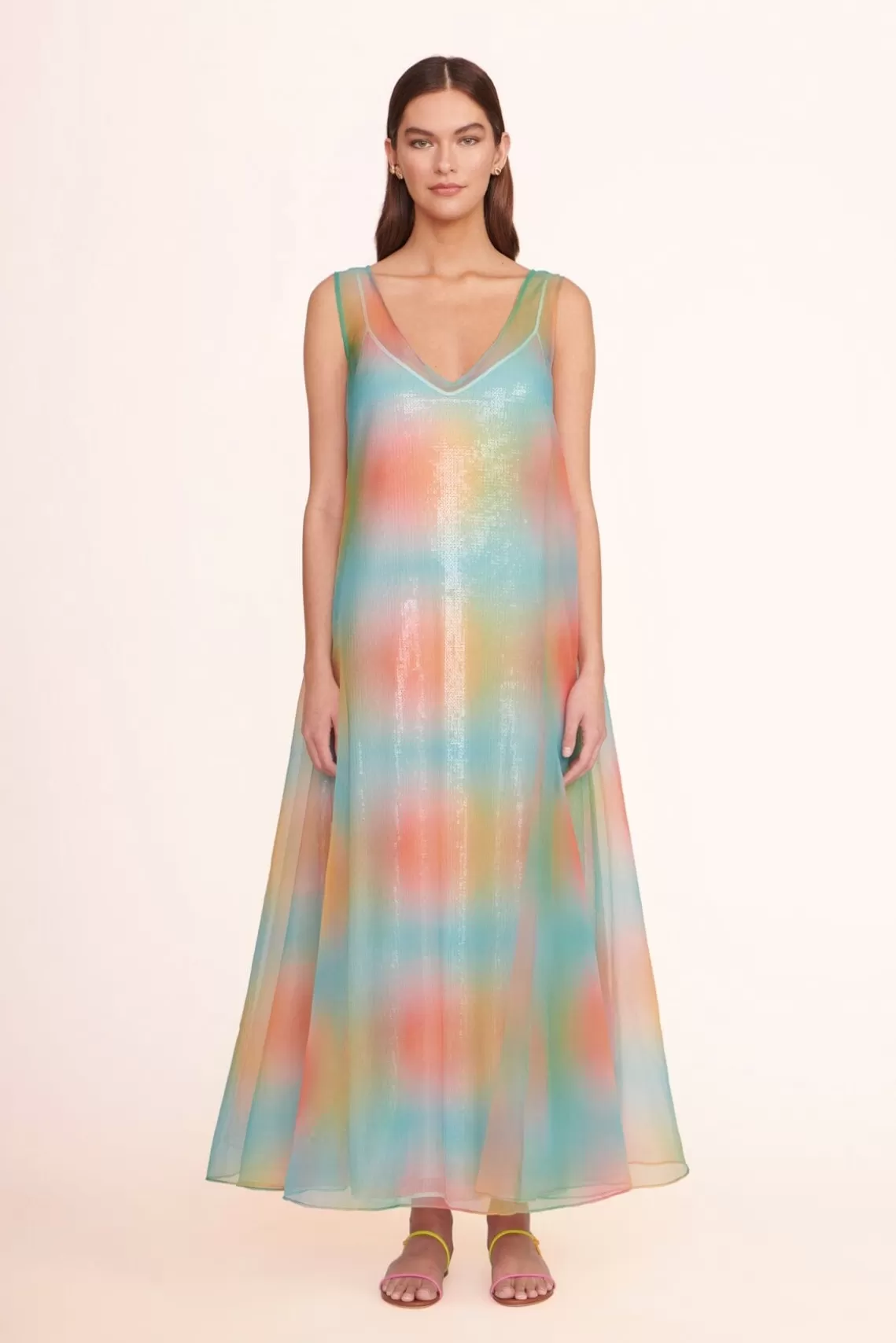 CLOTHING STAUD -SAMANTHA DRESS - MULTI AURA