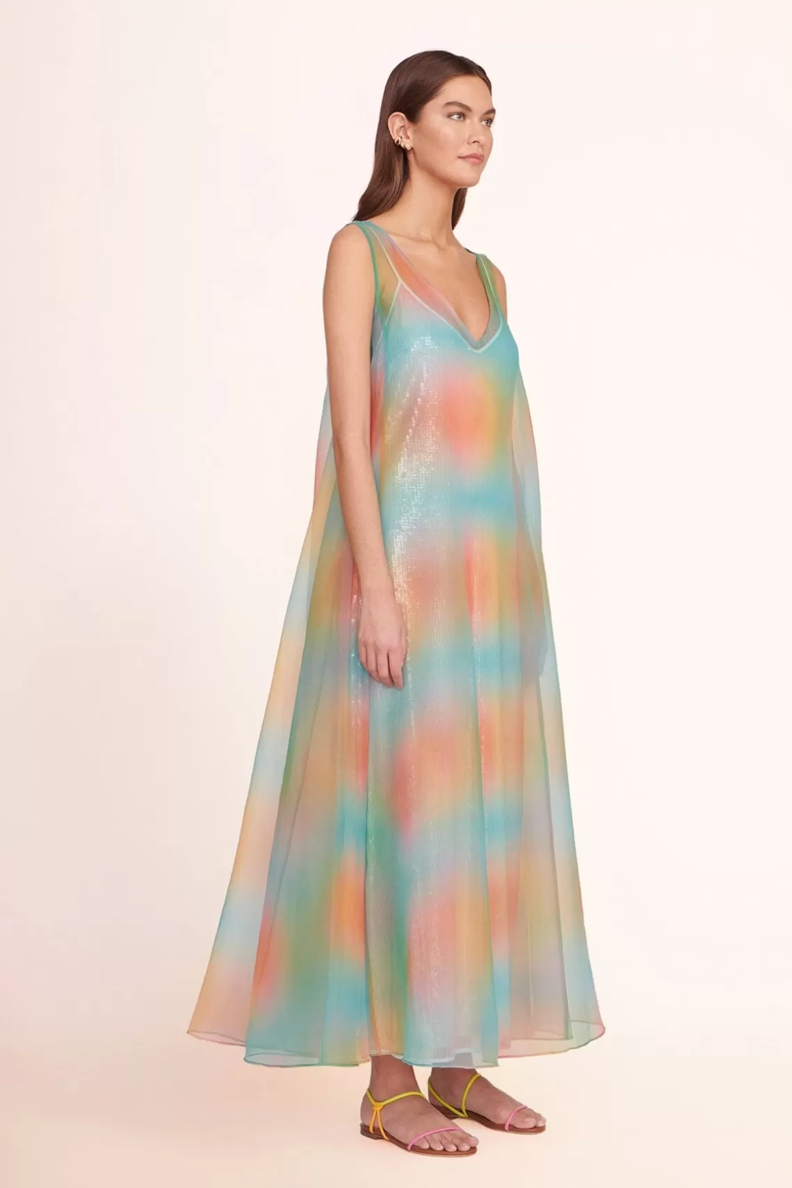 CLOTHING STAUD -SAMANTHA DRESS - MULTI AURA