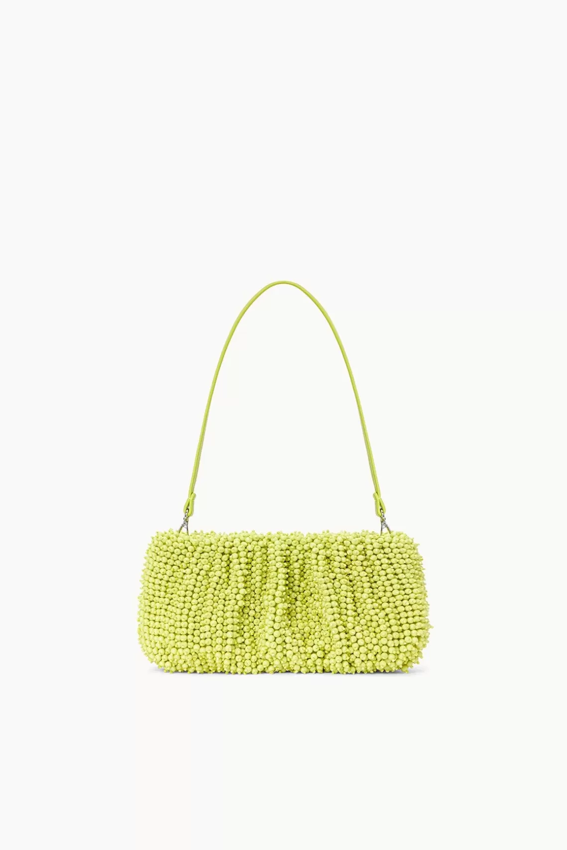 HANDBAGS STAUD - BEADED BEAN BAG CITRON