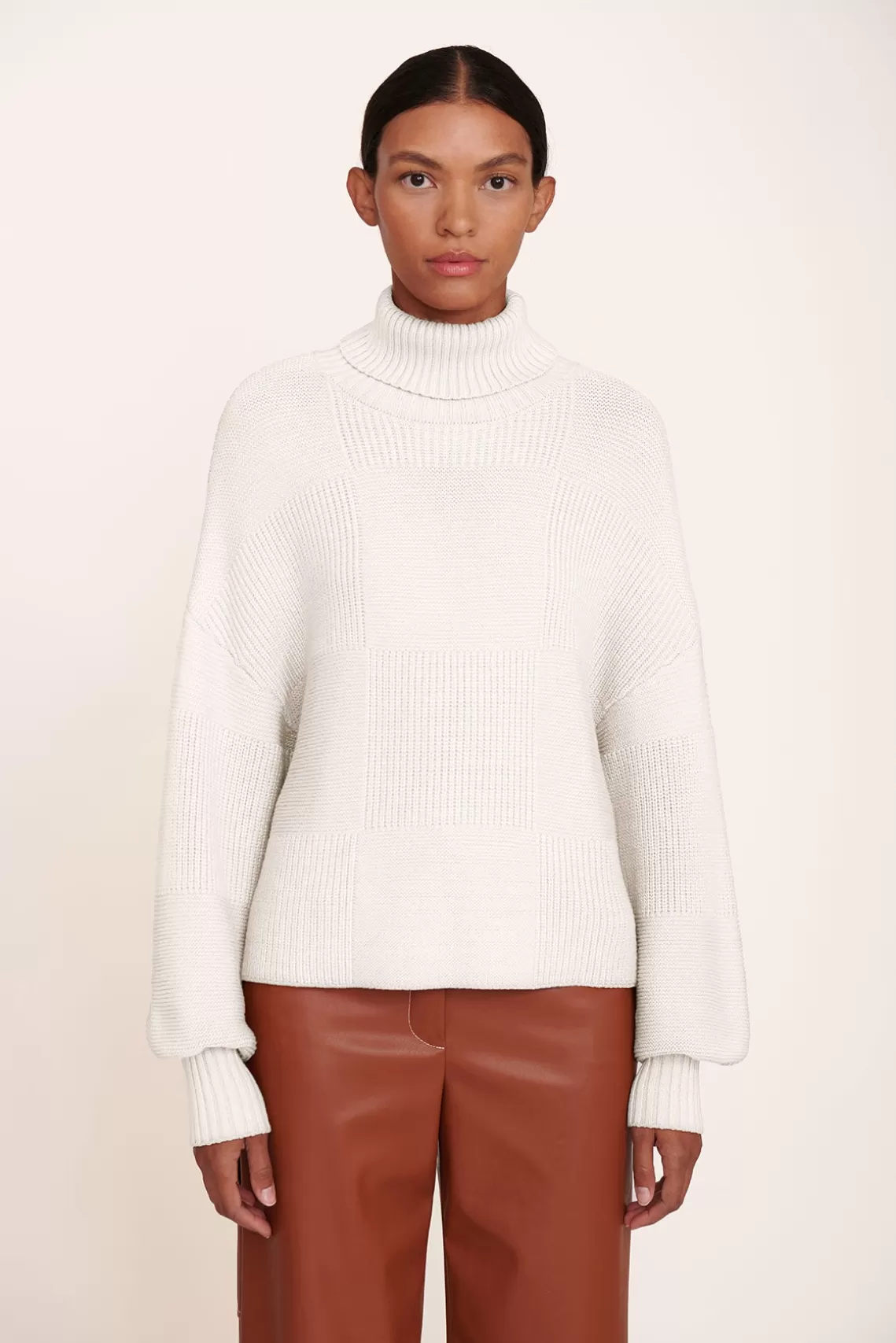 CLOTHING STAUD - BENNY SWEATER IVORY