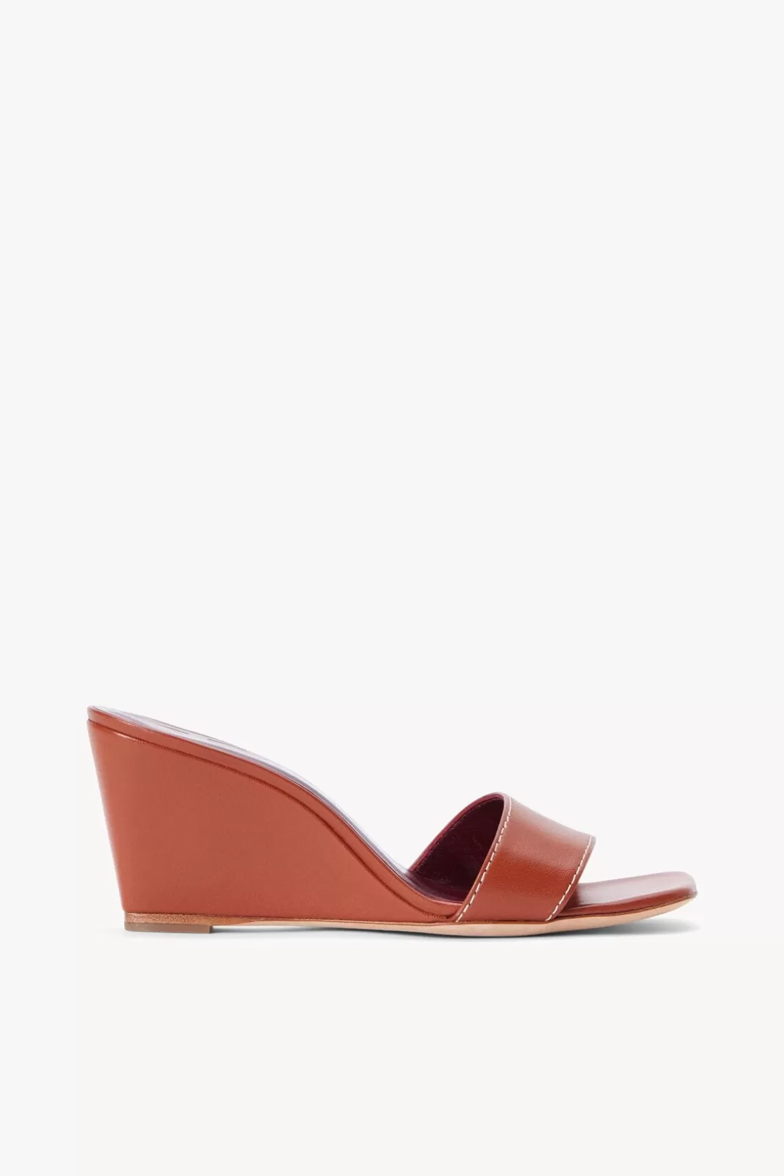 SHOES STAUD - BILLIE WEDGE TAN