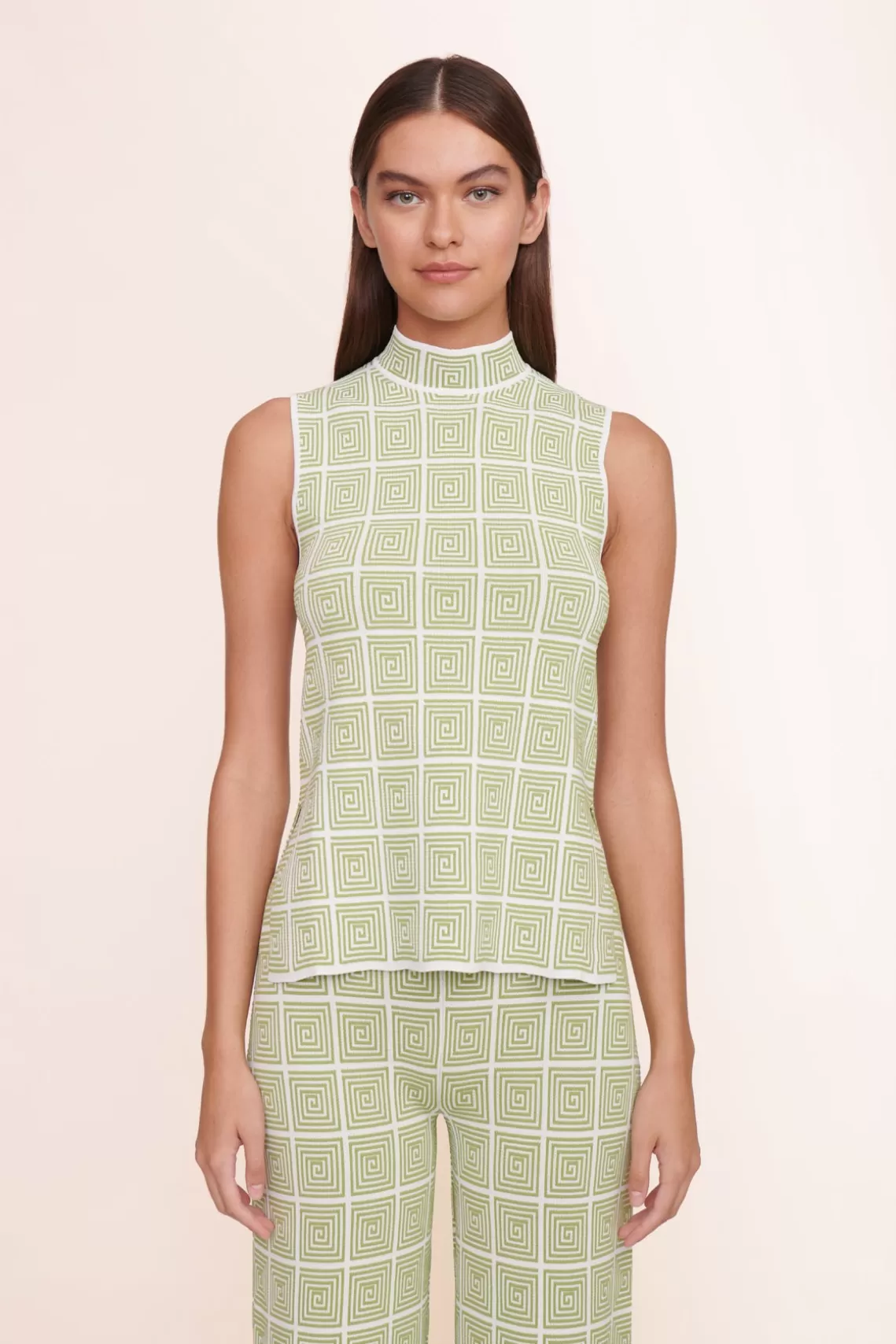 CLOTHING STAUD - BURKE TOP MOSS MAZE