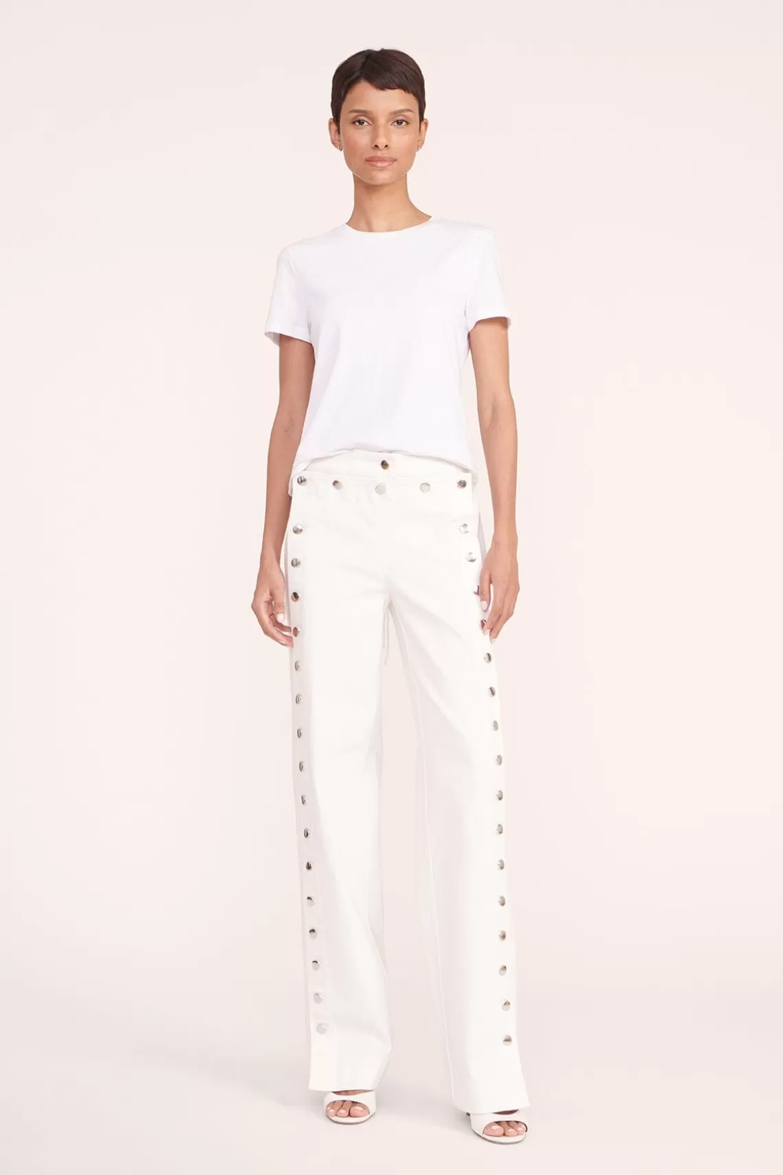 CLOTHING STAUD - CARTER PANT WHITE