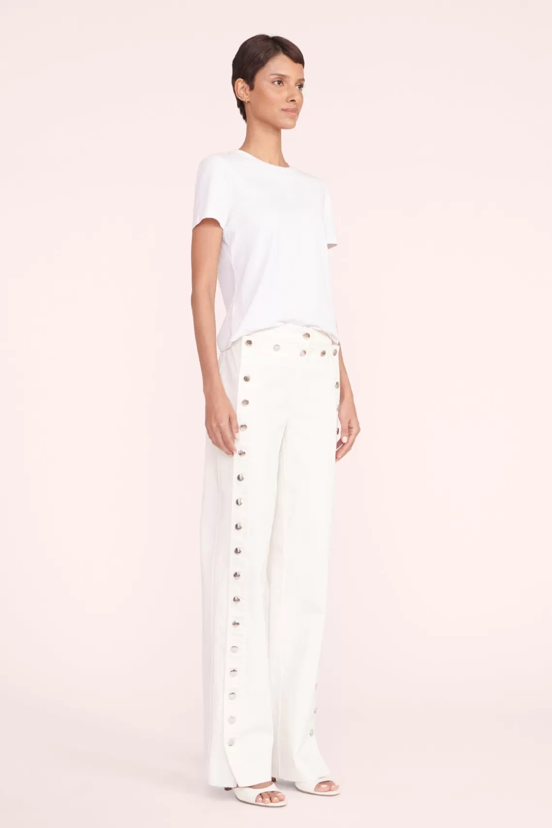 CLOTHING STAUD - CARTER PANT WHITE