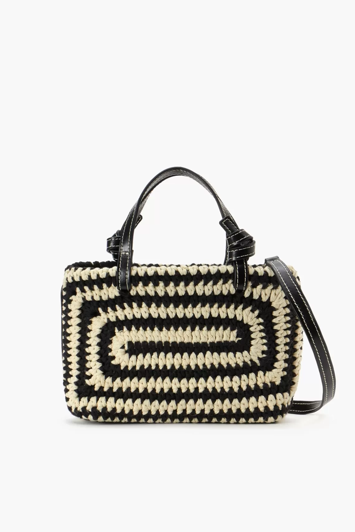 HANDBAGS STAUD - CROCHET RIA BAG SWIRL