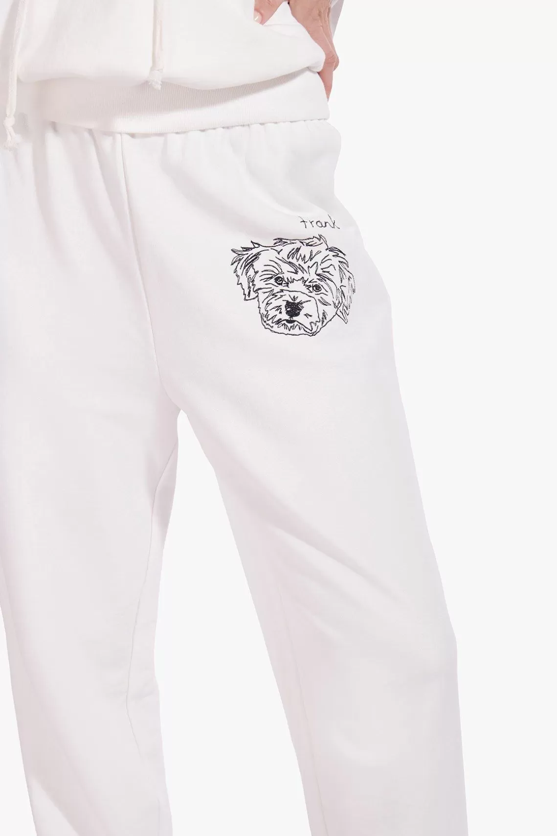 PET STAUD Pet Sweats & Knits- CUSTOM x C.BONZ SWEATPANT IVORY