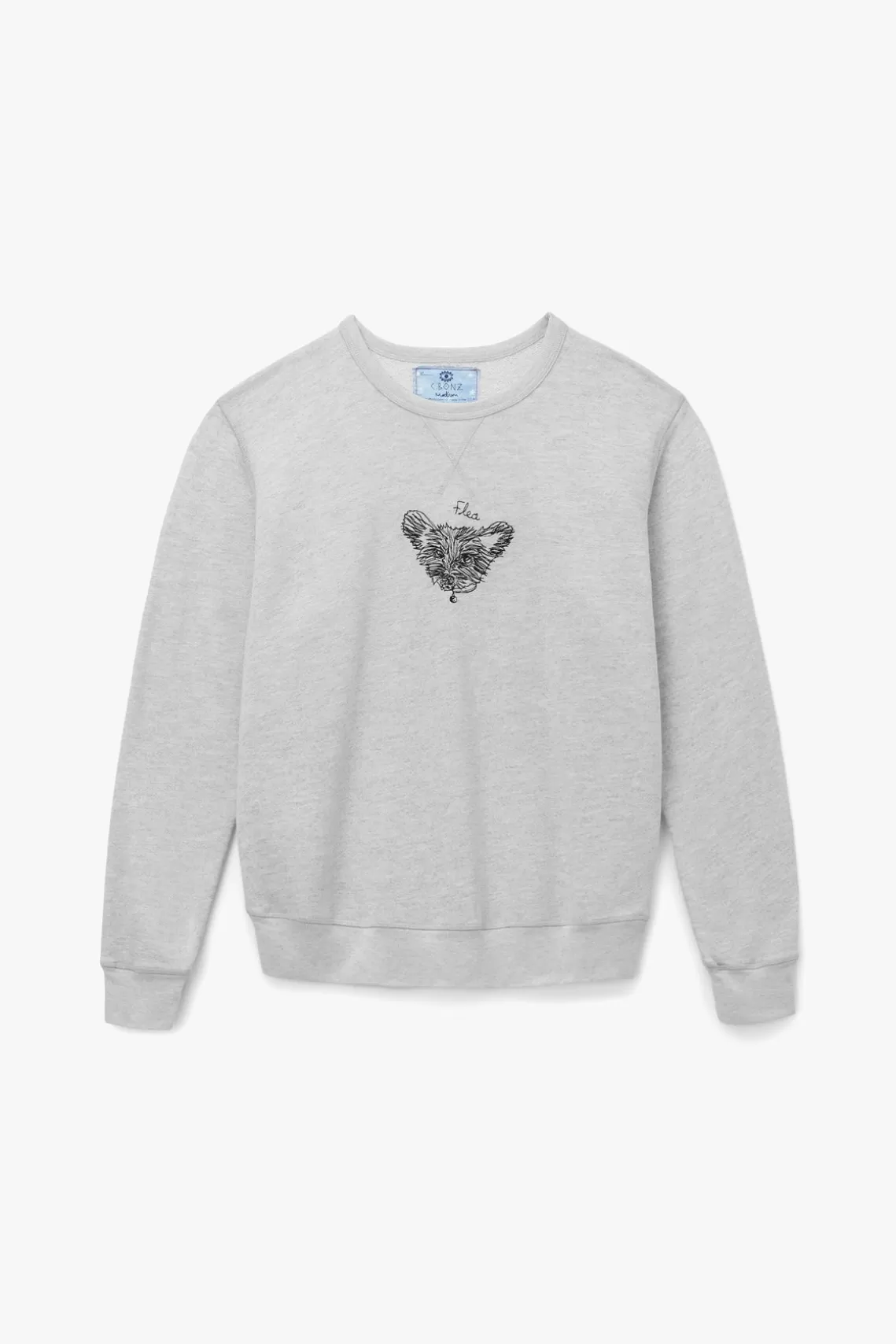 PET STAUD Pet Sweats & Knits- CUSTOM x C.BONZ SWEATSHIRT GREY