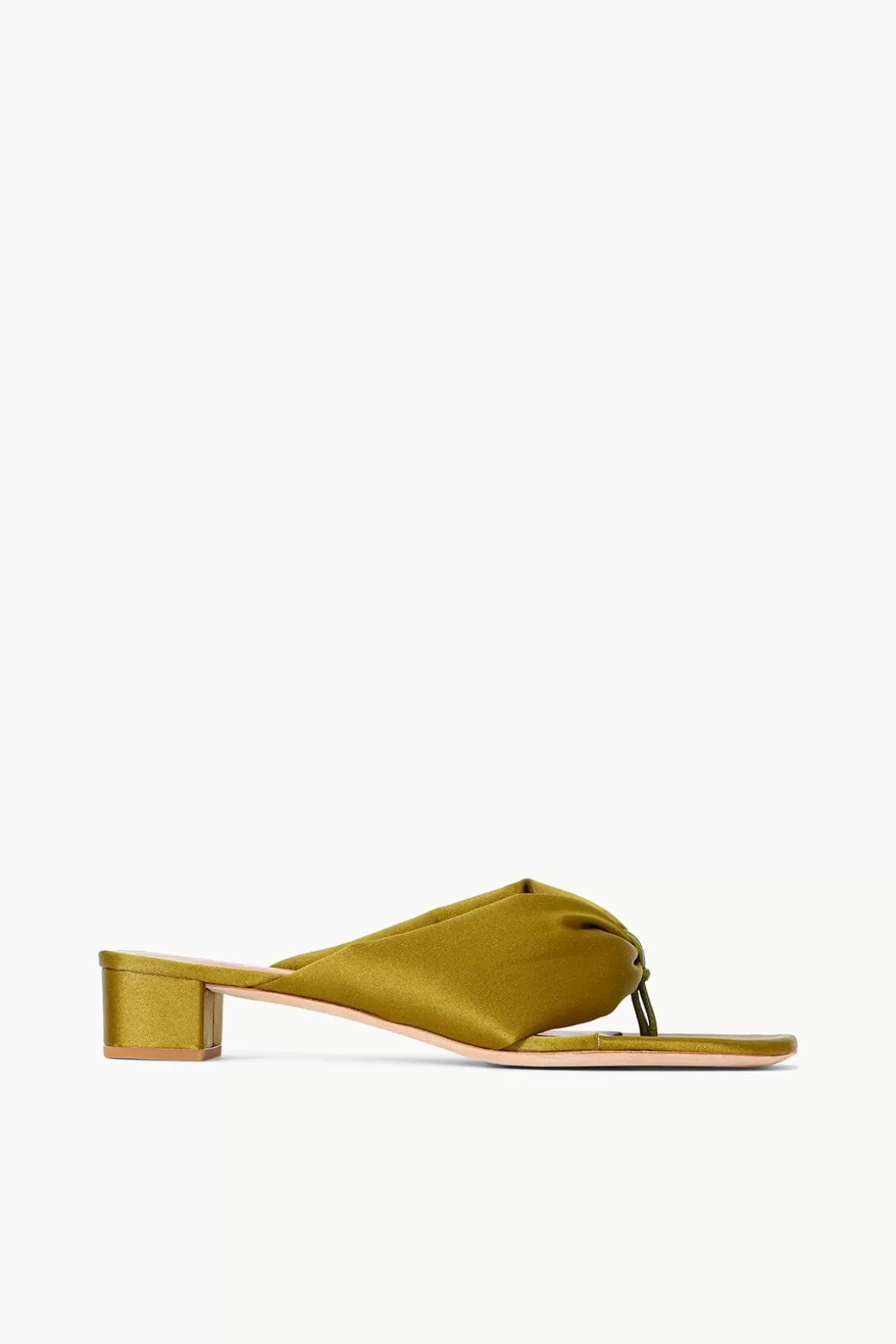 SHOES STAUD - DAHLIA SANDAL SATIN OLIVE