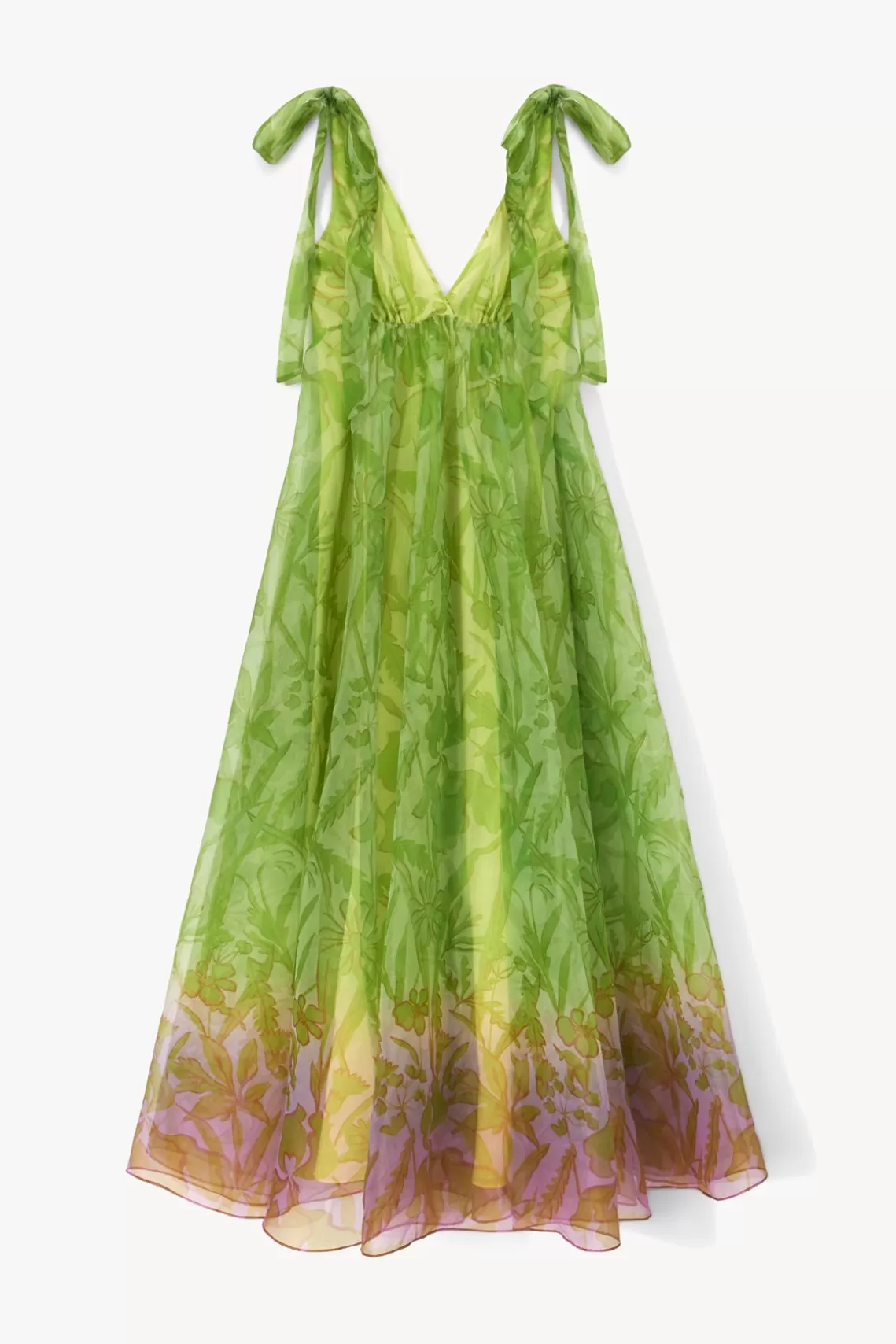 CLOTHING STAUD - DANDELION DRESS LIME/MAGENTA WILDFLOWERS LIME MAGENTA WILDFLOWERS