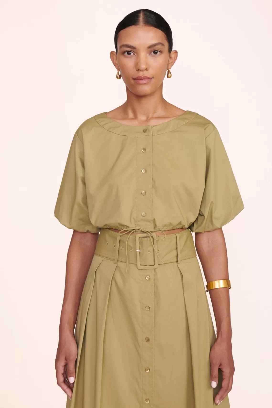 CLOTHING STAUD - ELLINGTON TOP KHAKI