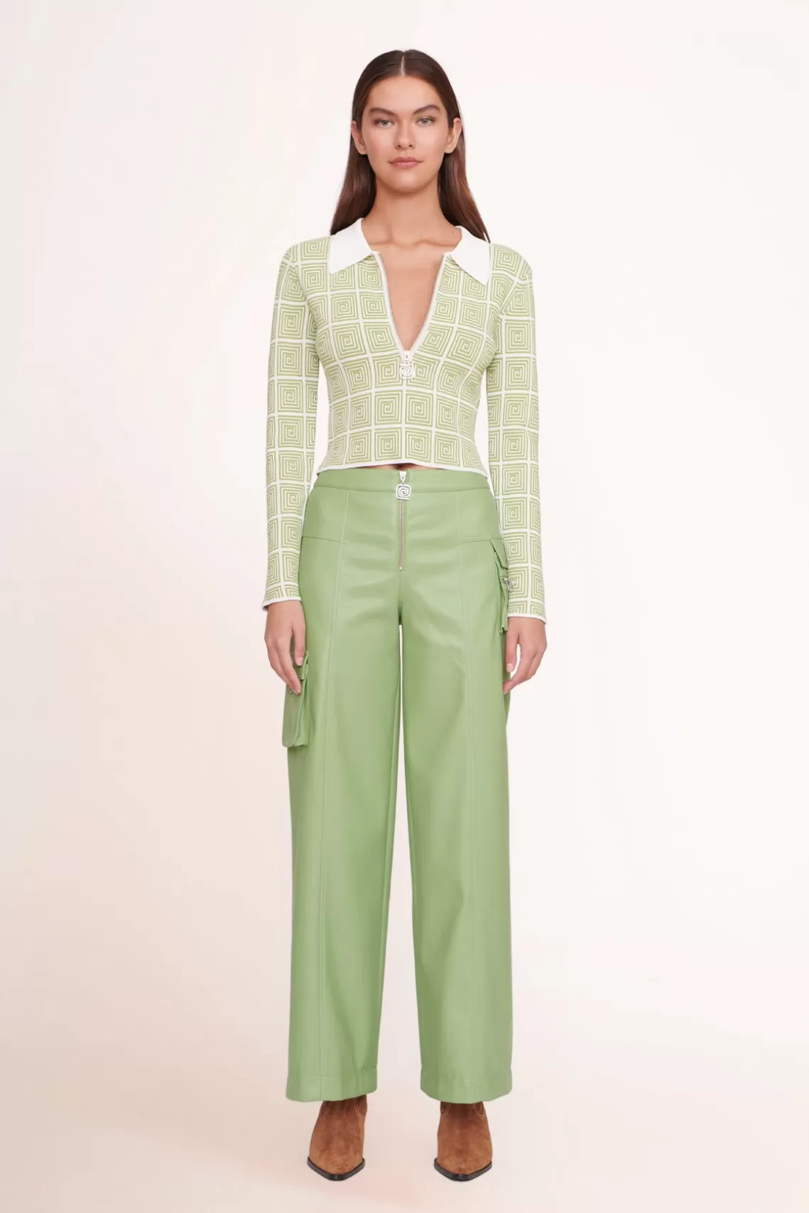 CLOTHING STAUD - EZRA PANT MOSS