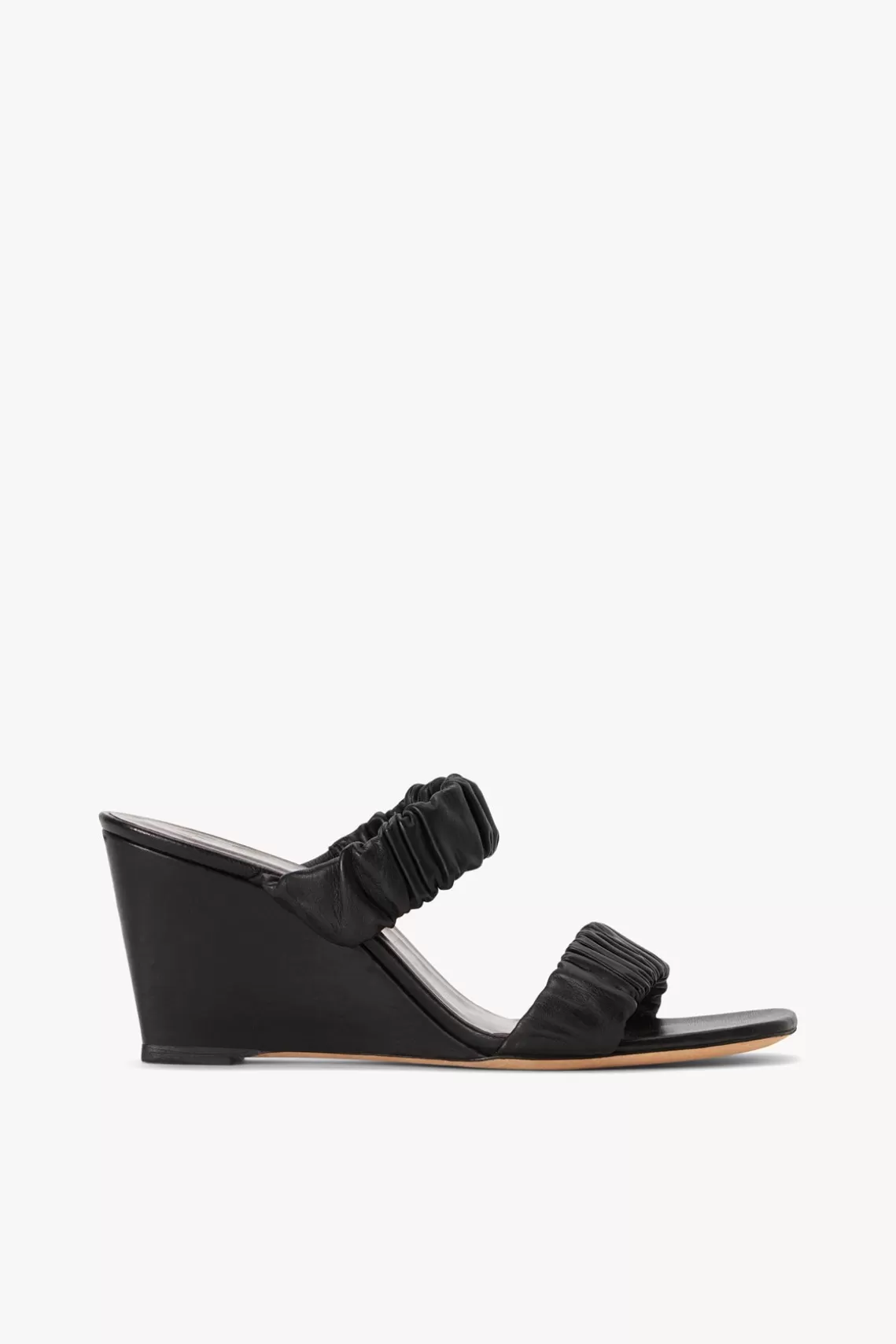 SHOES STAUD - FRANKIE WEDGE BLACK