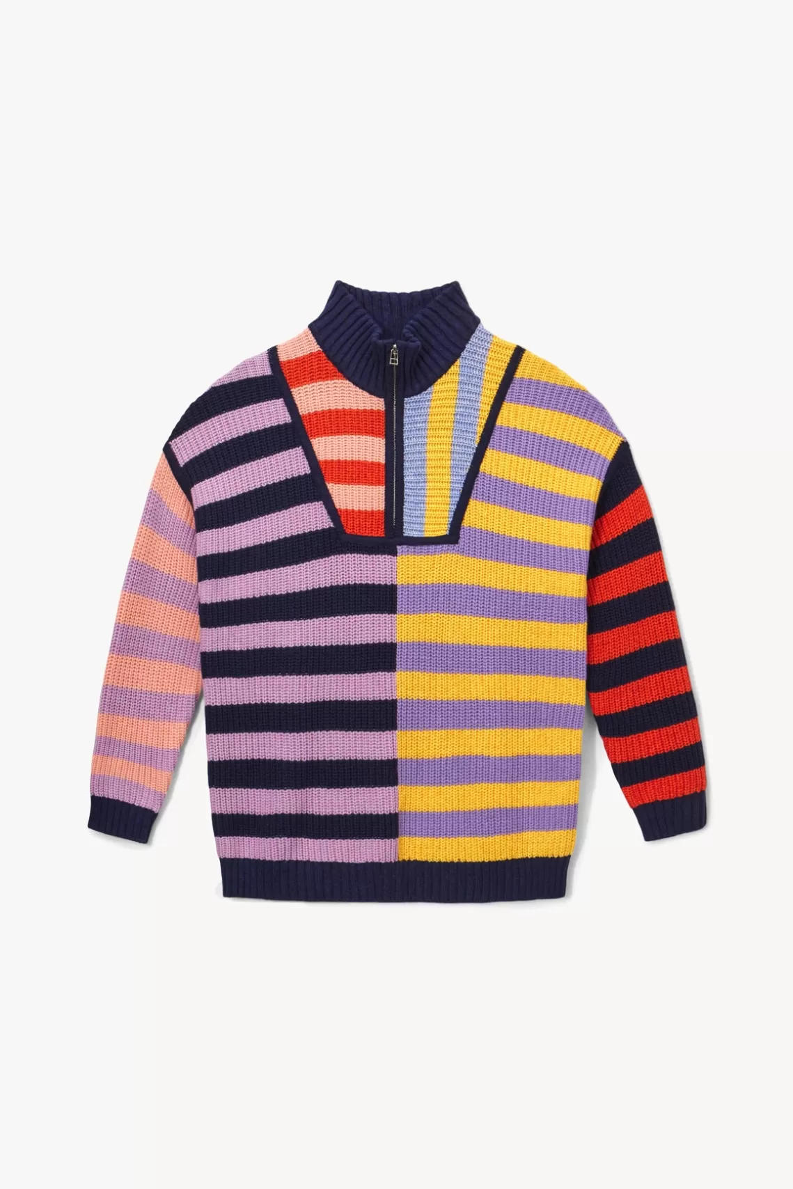 CLOTHING STAUD - HAMPTON SWEATER ACID RAINBOW