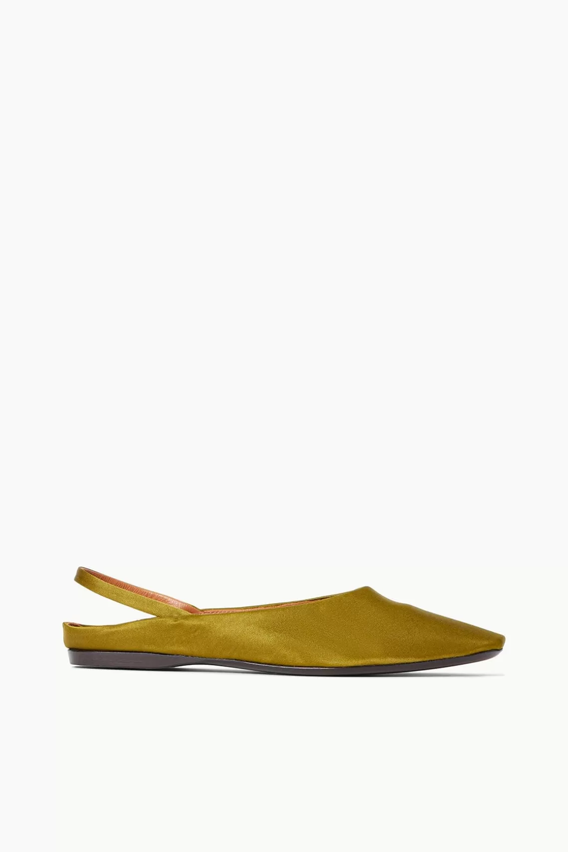 SHOES STAUD - JANINE MULE SATIN OLIVE