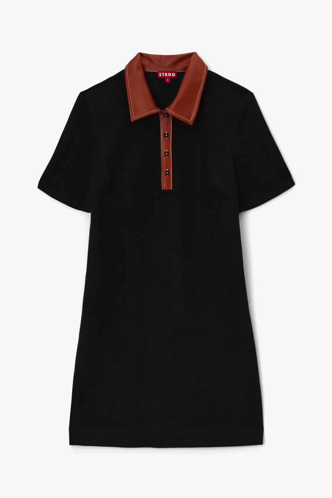 CLOTHING STAUD - JAY DRESS WHISKEY BLACK