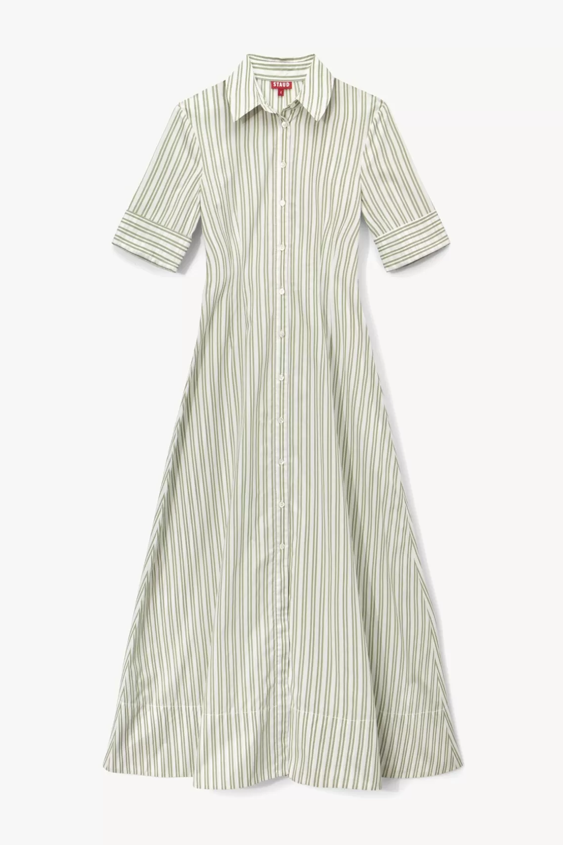 CLOTHING STAUD - JOAN MAXI DRESS MOSS STRIPE