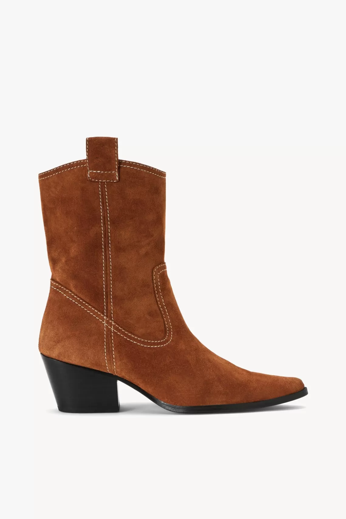 SHOES STAUD - JUNE BOOT TAN SUEDE