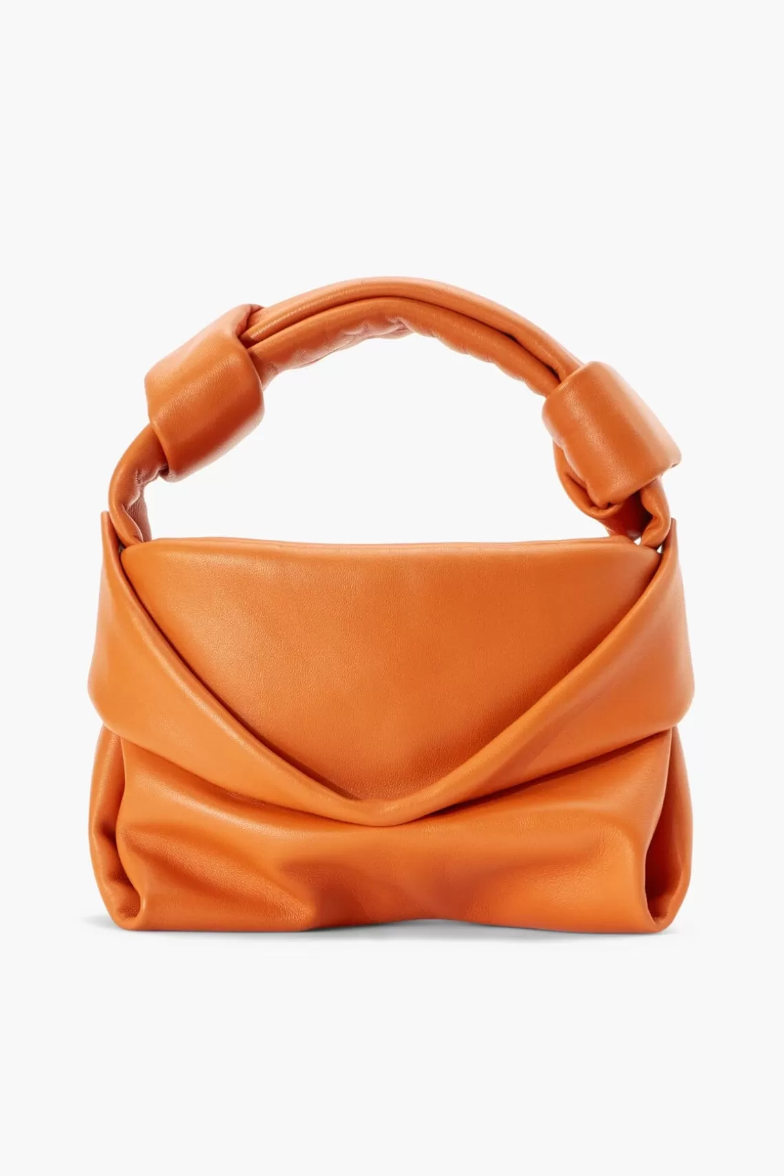 HANDBAGS STAUD - KISS BAG CARROT