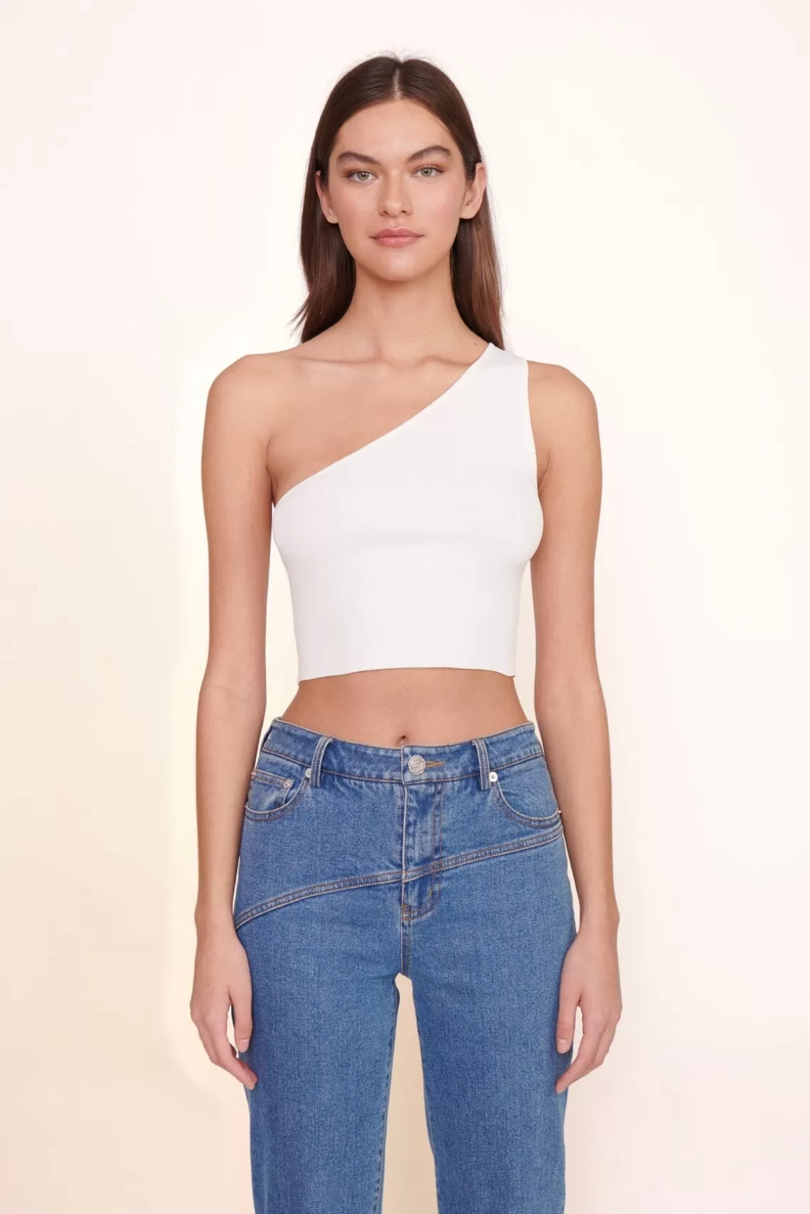 CLOTHING STAUD - LEXI TOP WHITE