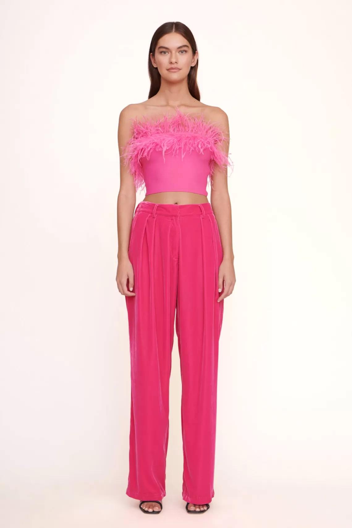 CLOTHING STAUD - LUISA PANT SHOCKING PINK