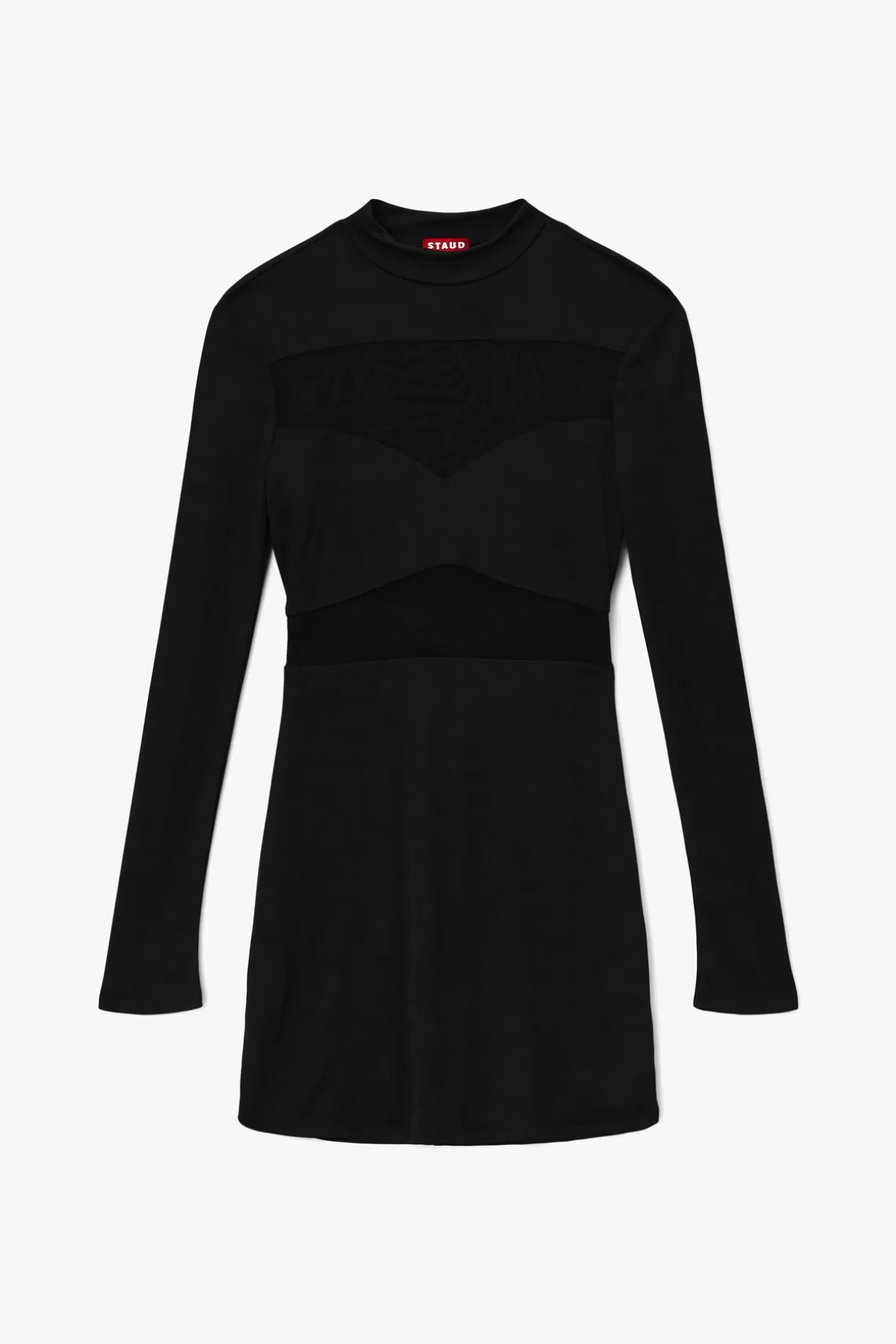 CLOTHING STAUD - MINI FALCON DRESS BLACK