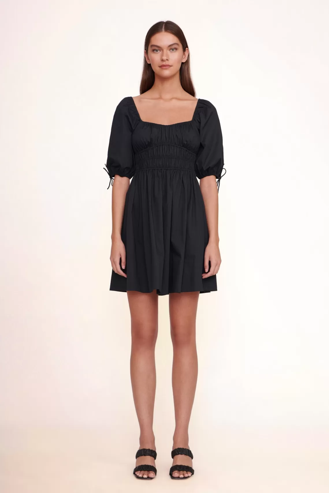 CLOTHING STAUD - MINI FAYE DRESS BLACK