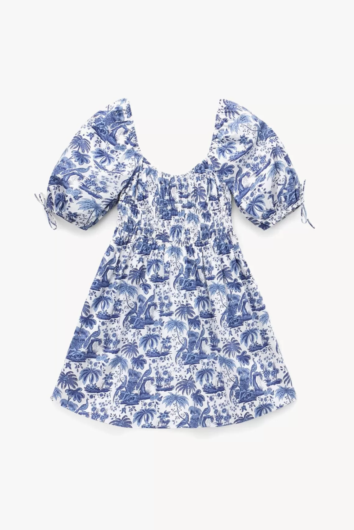 CLOTHING STAUD - MINI FAYE DRESS BLUE TOILE