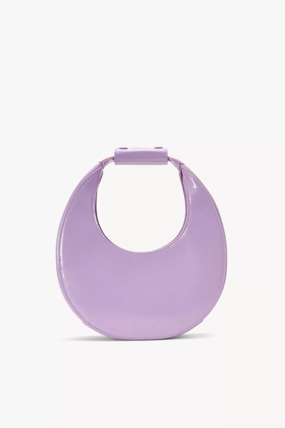 HANDBAGS STAUD - MINI MOON BAG LILAC