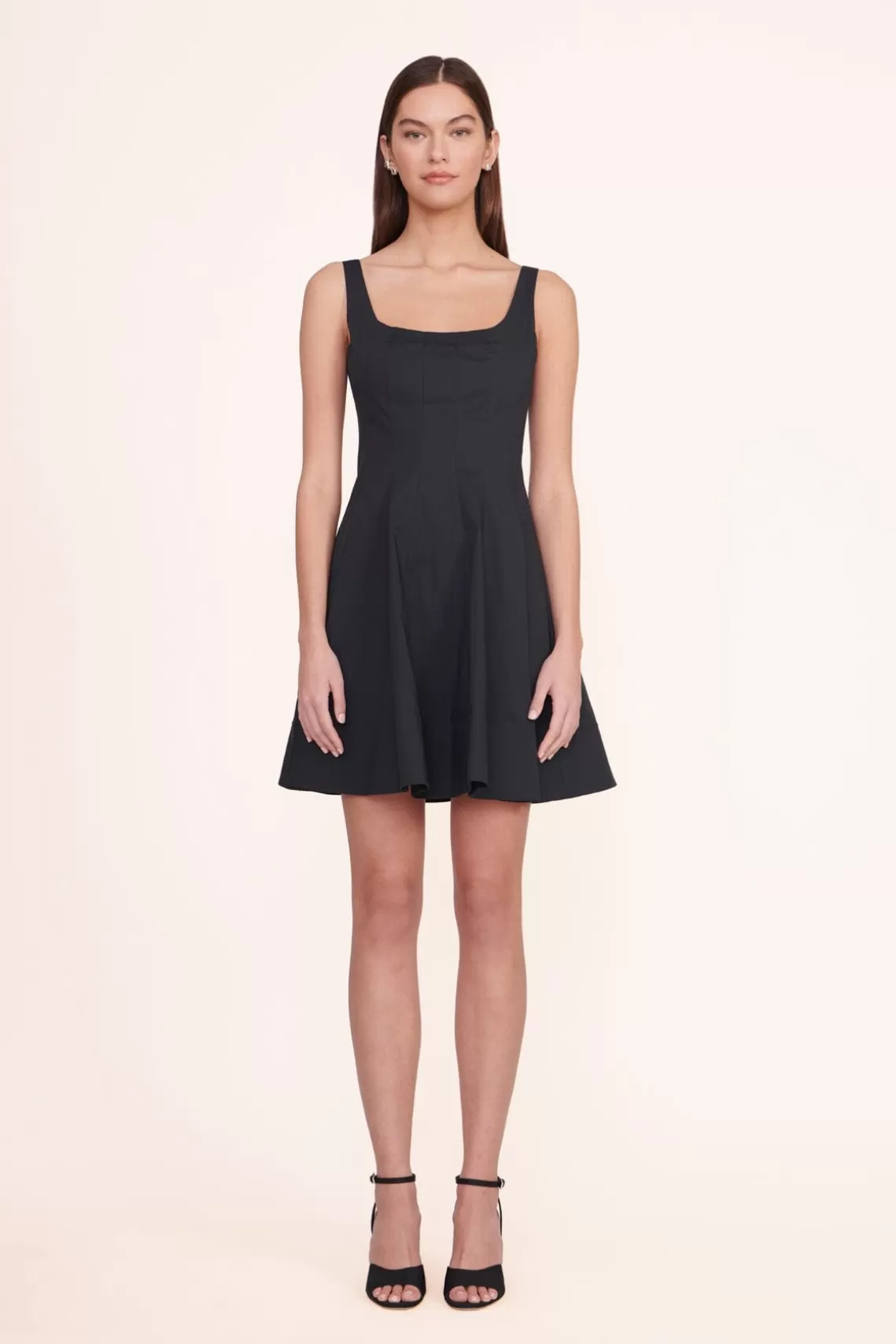 CLOTHING STAUD - MINI WELLS DRESS BLACK