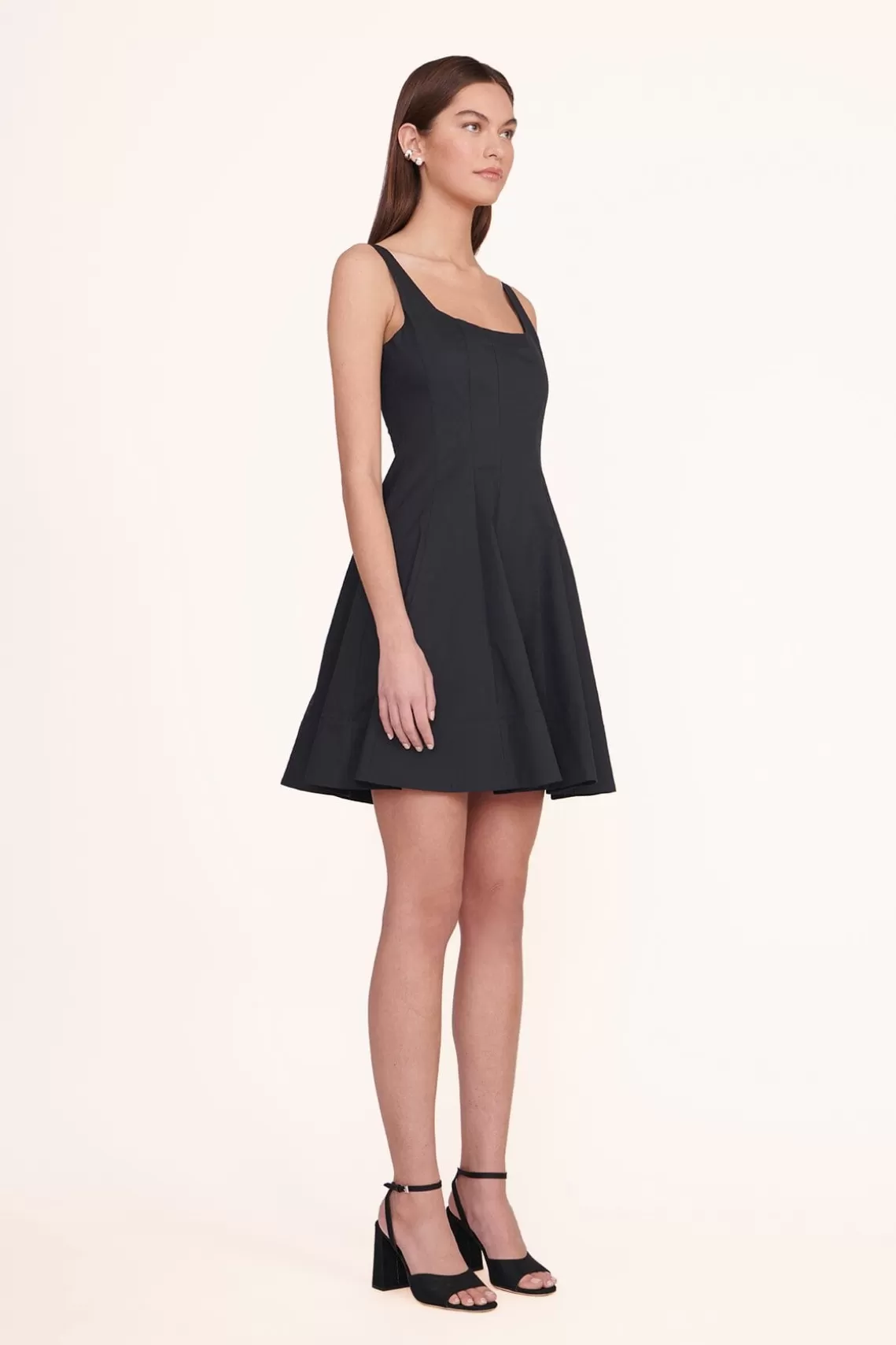 CLOTHING STAUD - MINI WELLS DRESS BLACK