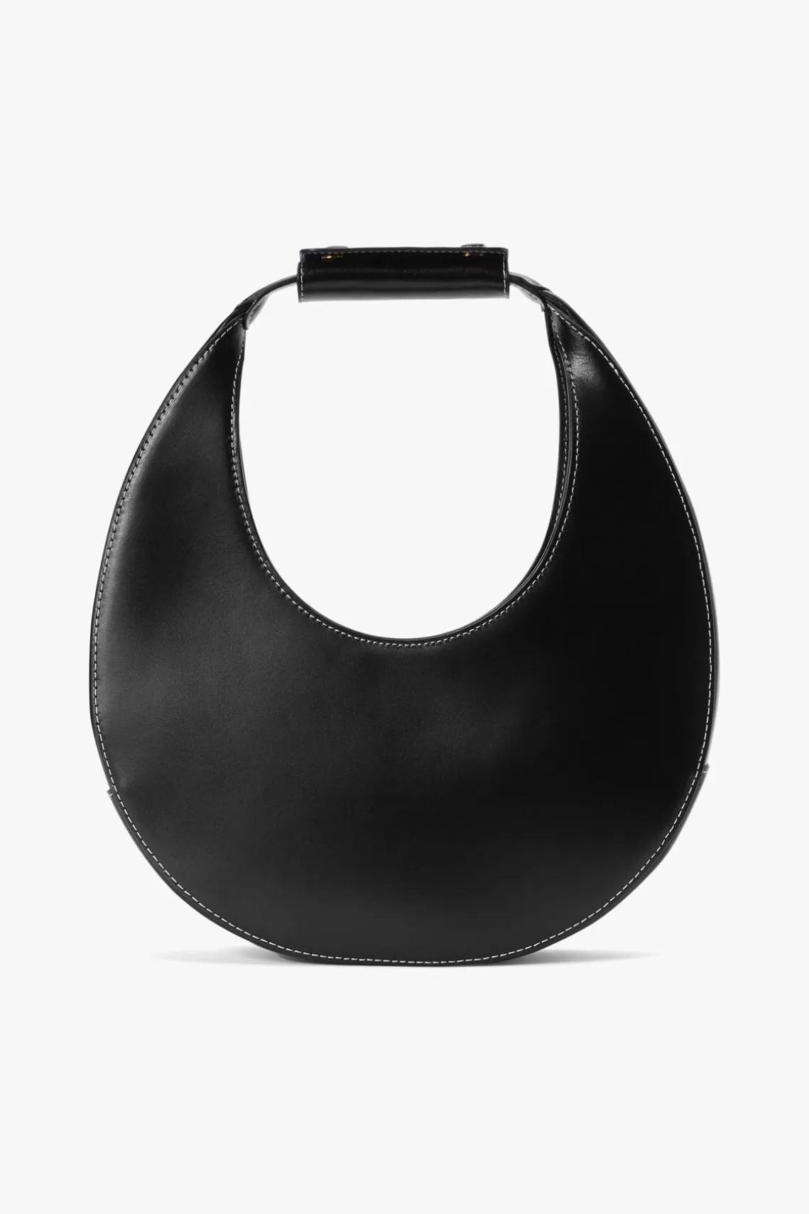 HANDBAGS STAUD - MOON BAG BLACK