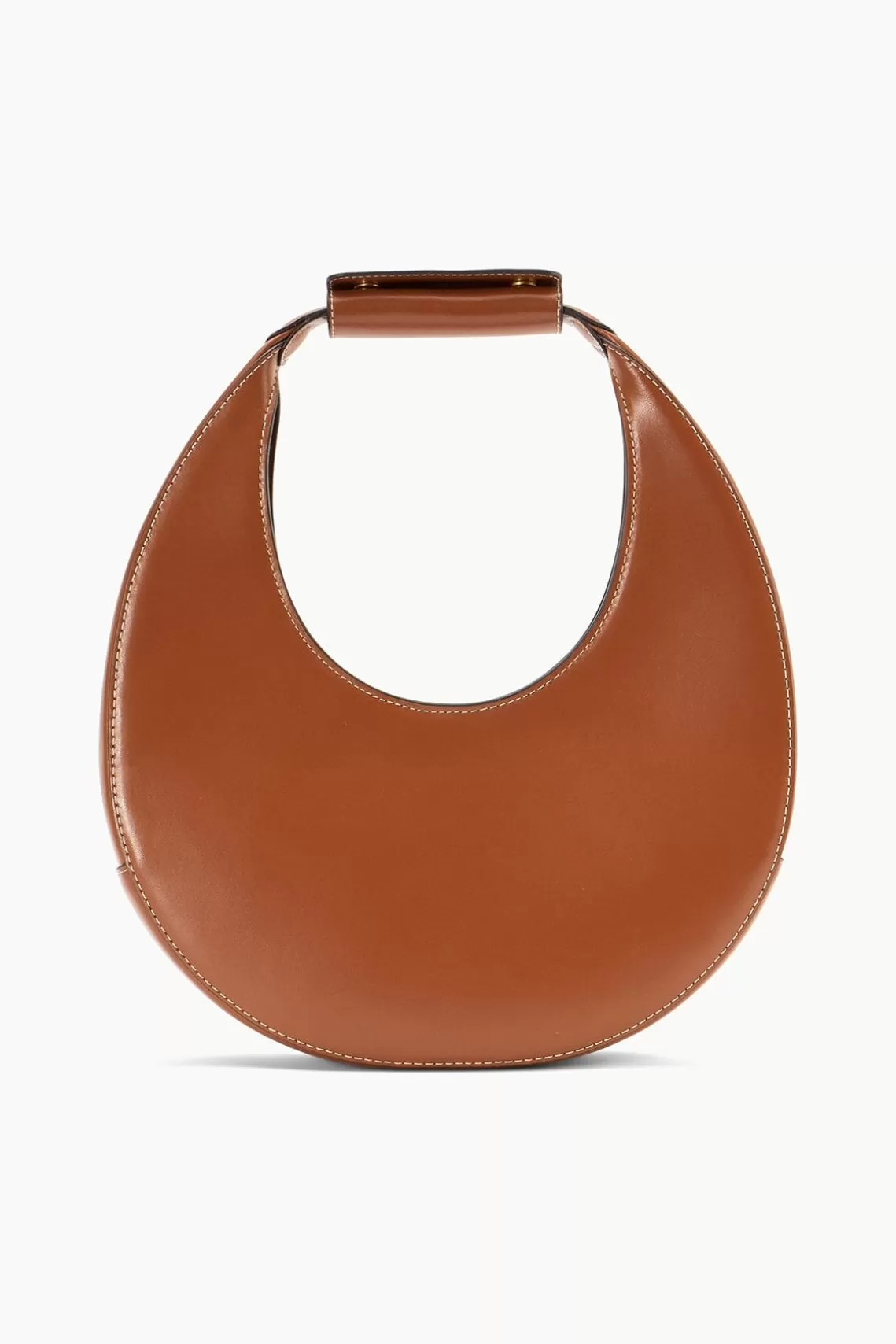 HANDBAGS STAUD - MOON BAG SADDLE