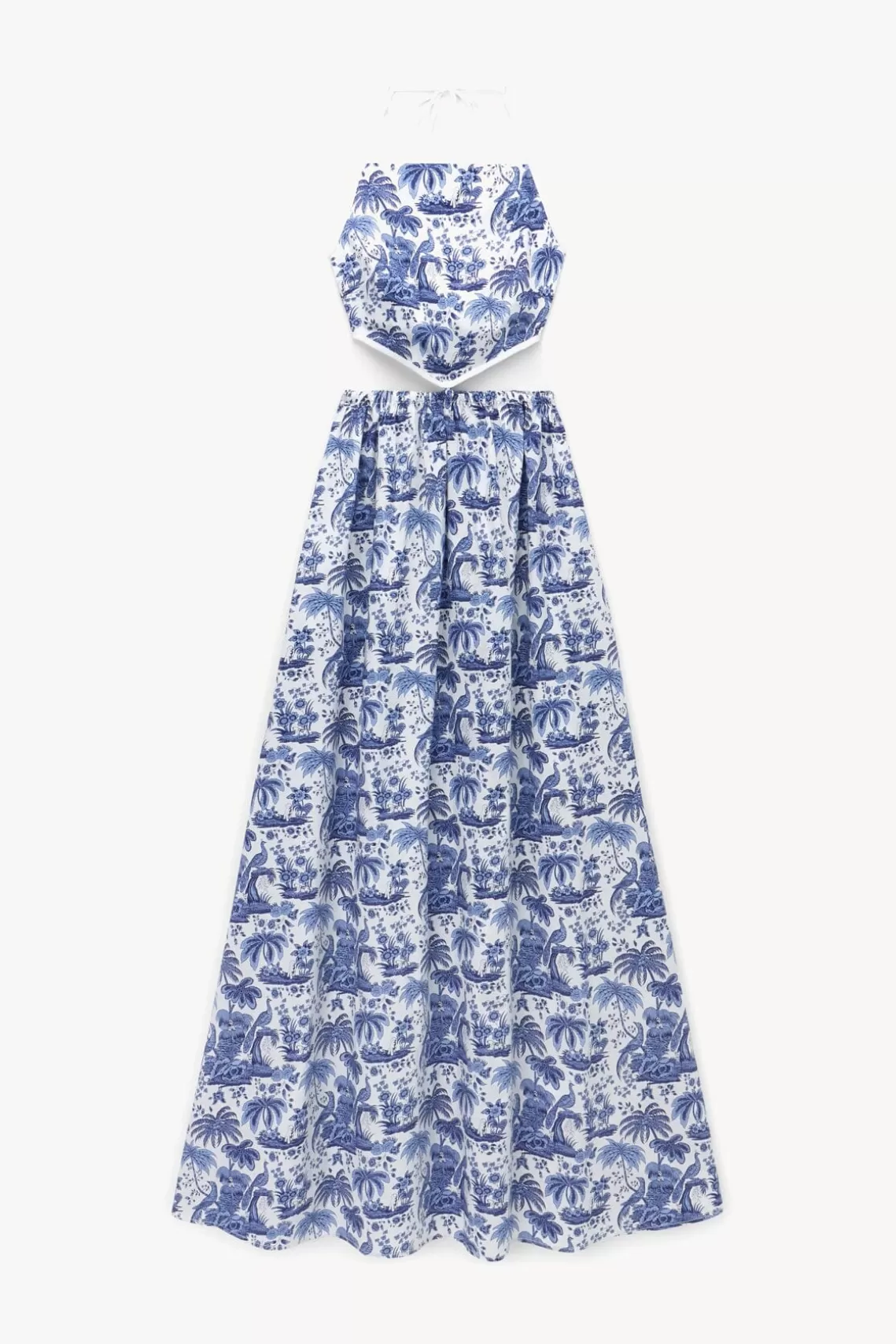 CLOTHING STAUD - MYLA DRESS BLUE TOILE