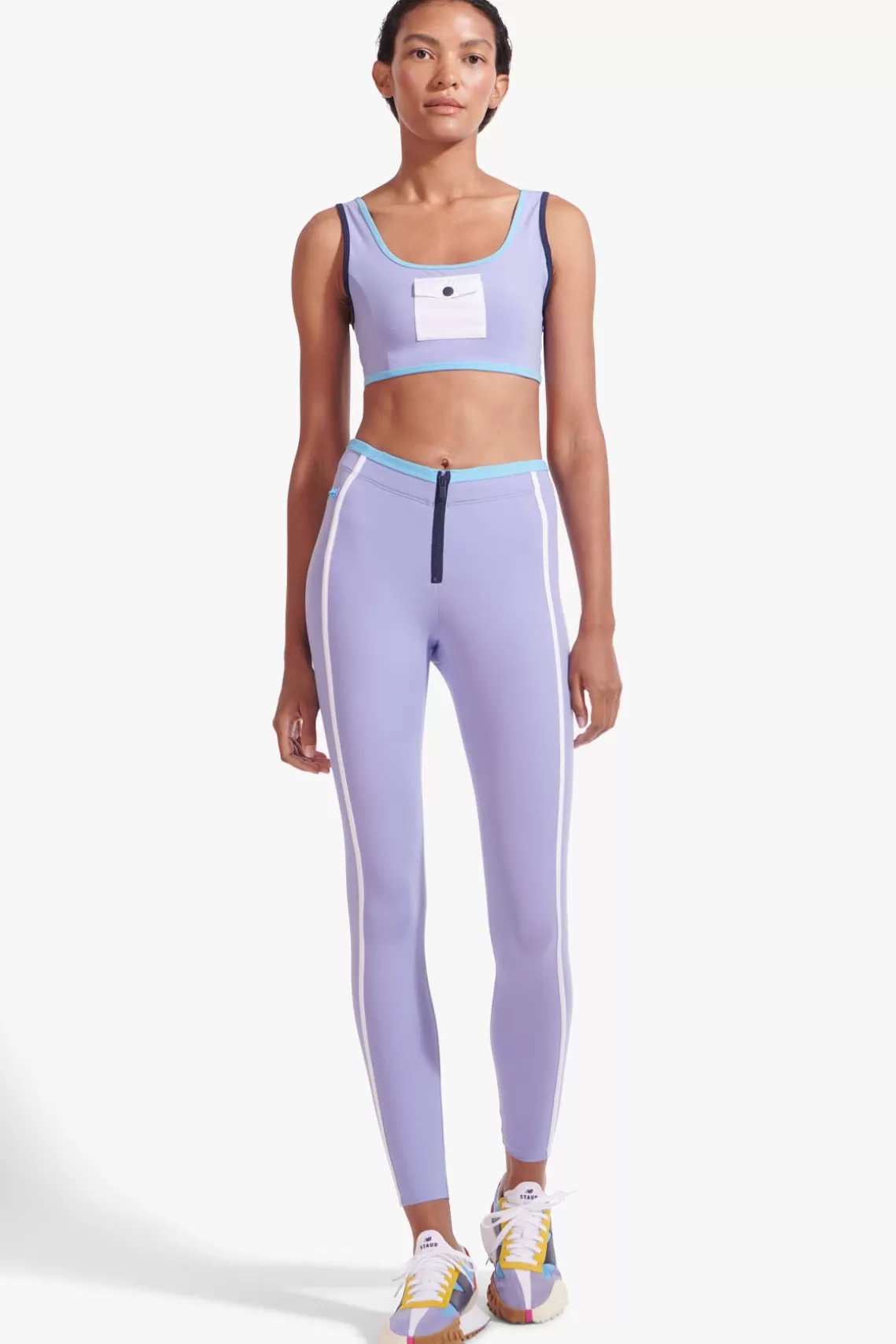 CLOTHING STAUD - NB SLEEK TIGHT GALAXY PURPLE