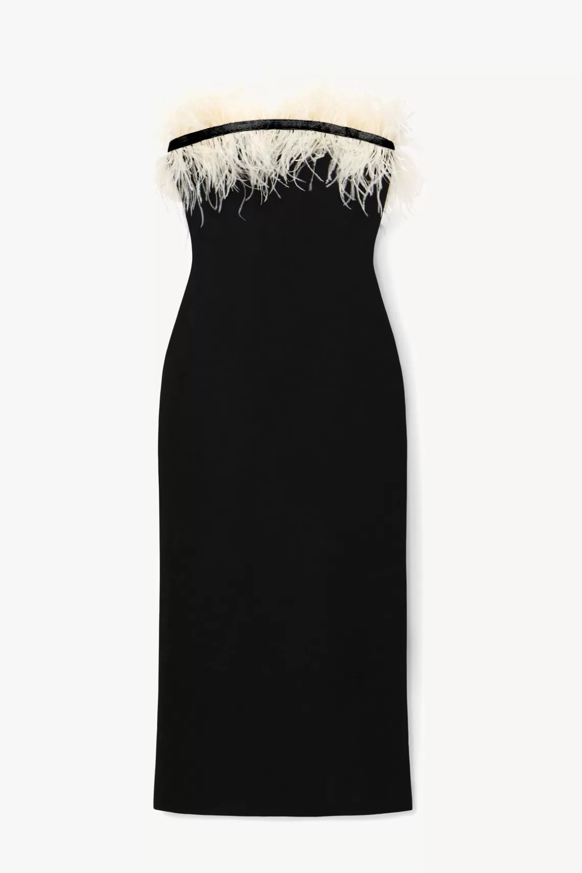 CLOTHING STAUD - NELLIE DRESS BLACK/IVORY BLACK IVORY