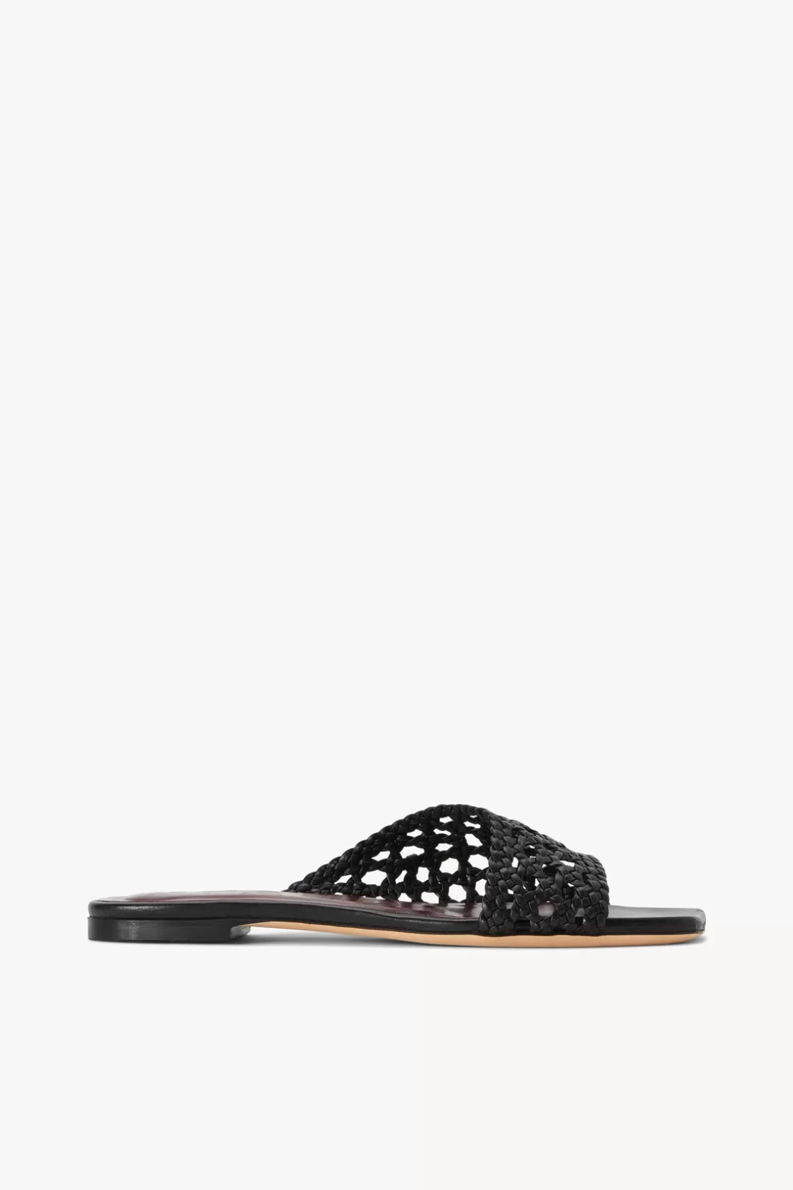 SHOES STAUD - NEVIL CROCHET SANDAL BLACK